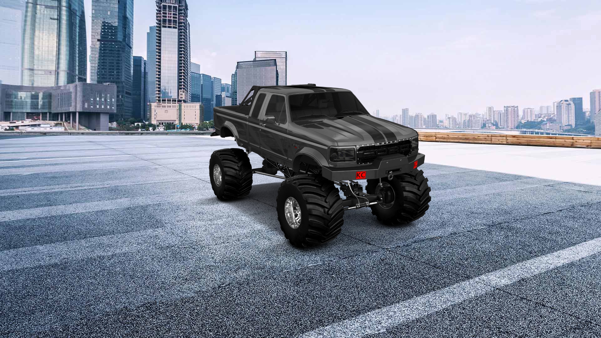 Ford F-150 SuperCab 2 Door pickup truck 1993 tuning