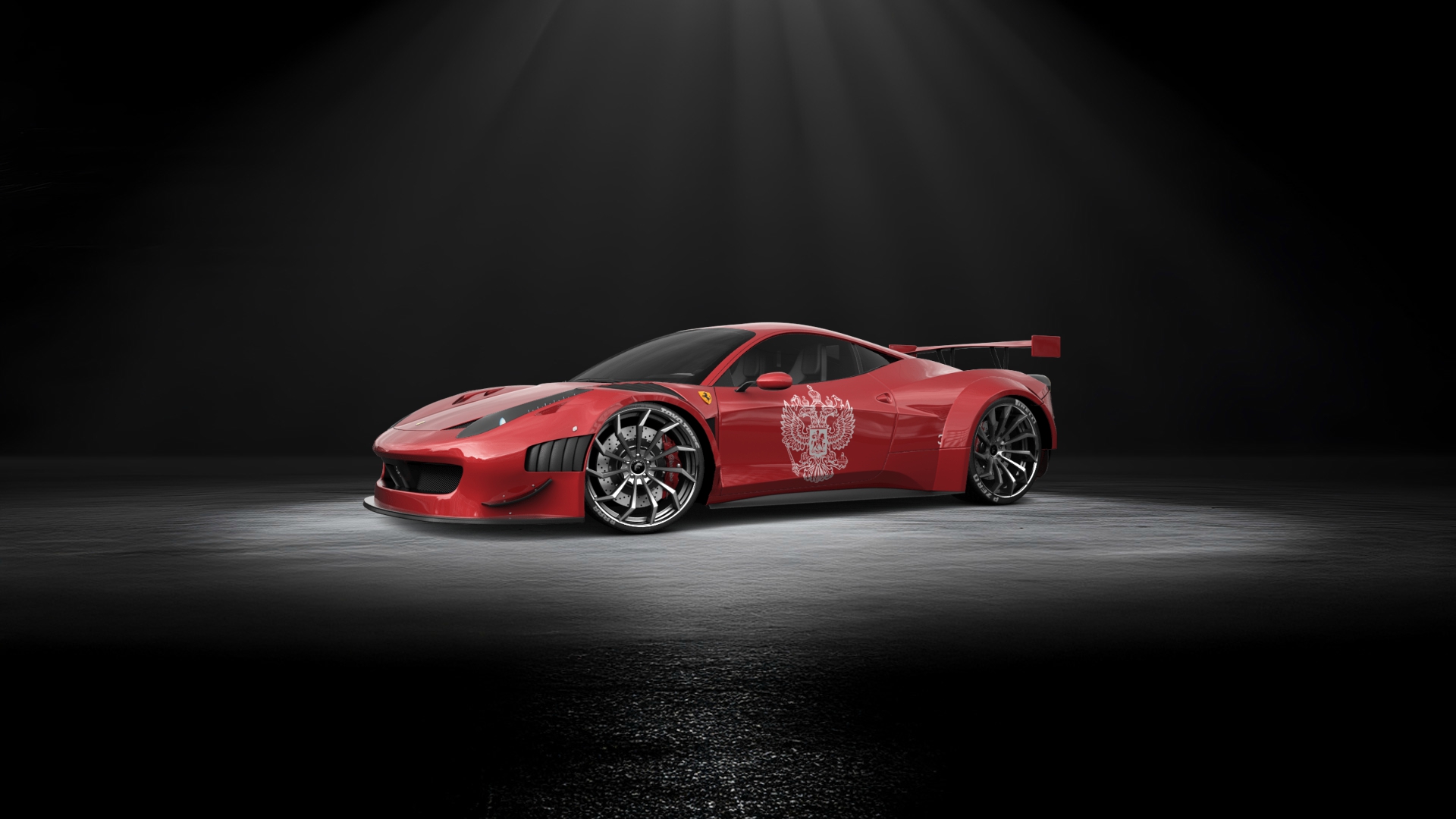 Ferrari 458 Italia 2 door spider 2010 tuning