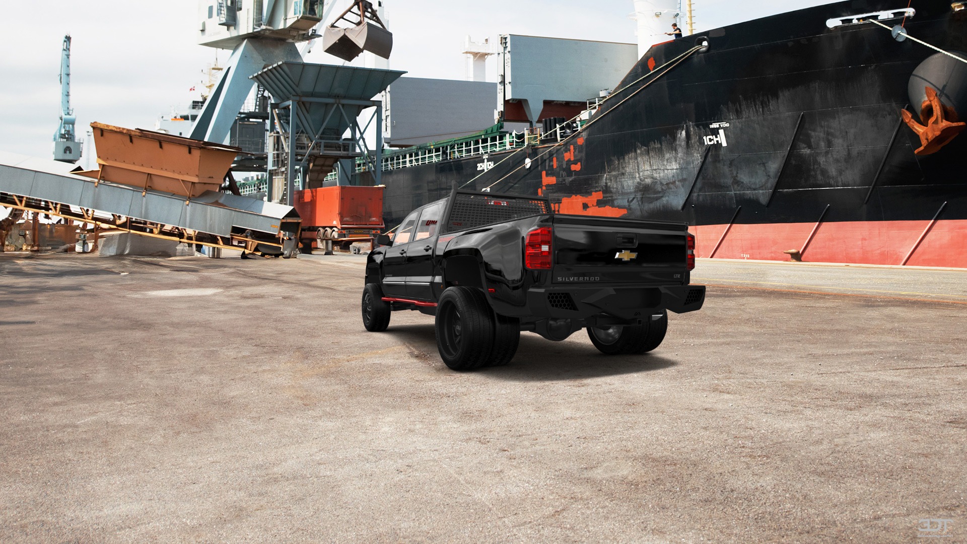 Chevrolet Silverado 3500 4 Door pickup truck 2015
