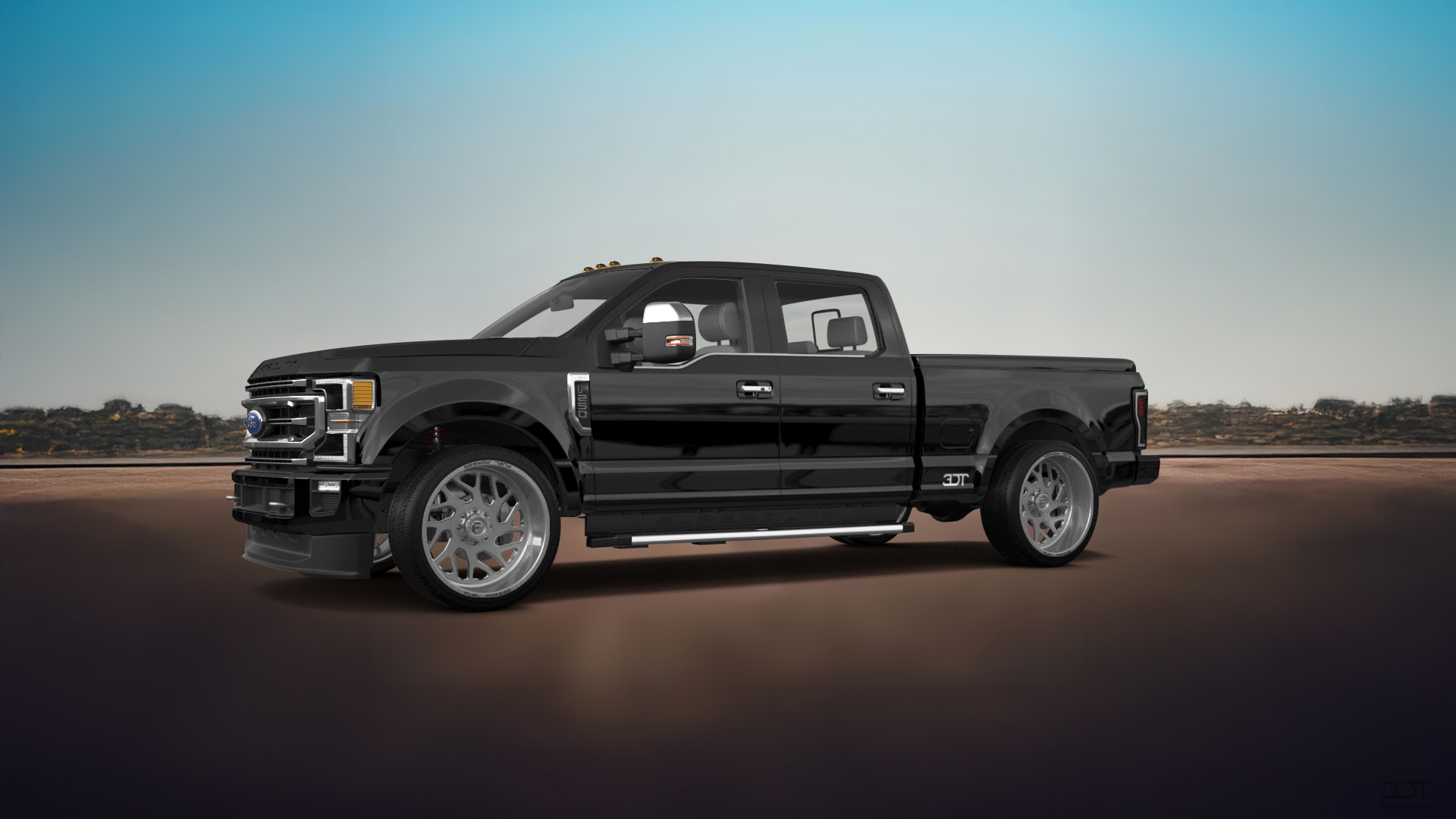 Ford F-250 4 Door pickup truck 2021 tuning