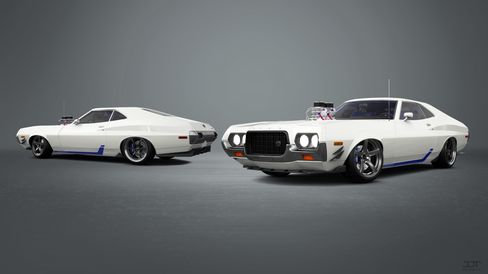Ford Gran Torino Sport 2 Door Hardtop 1972 tuning