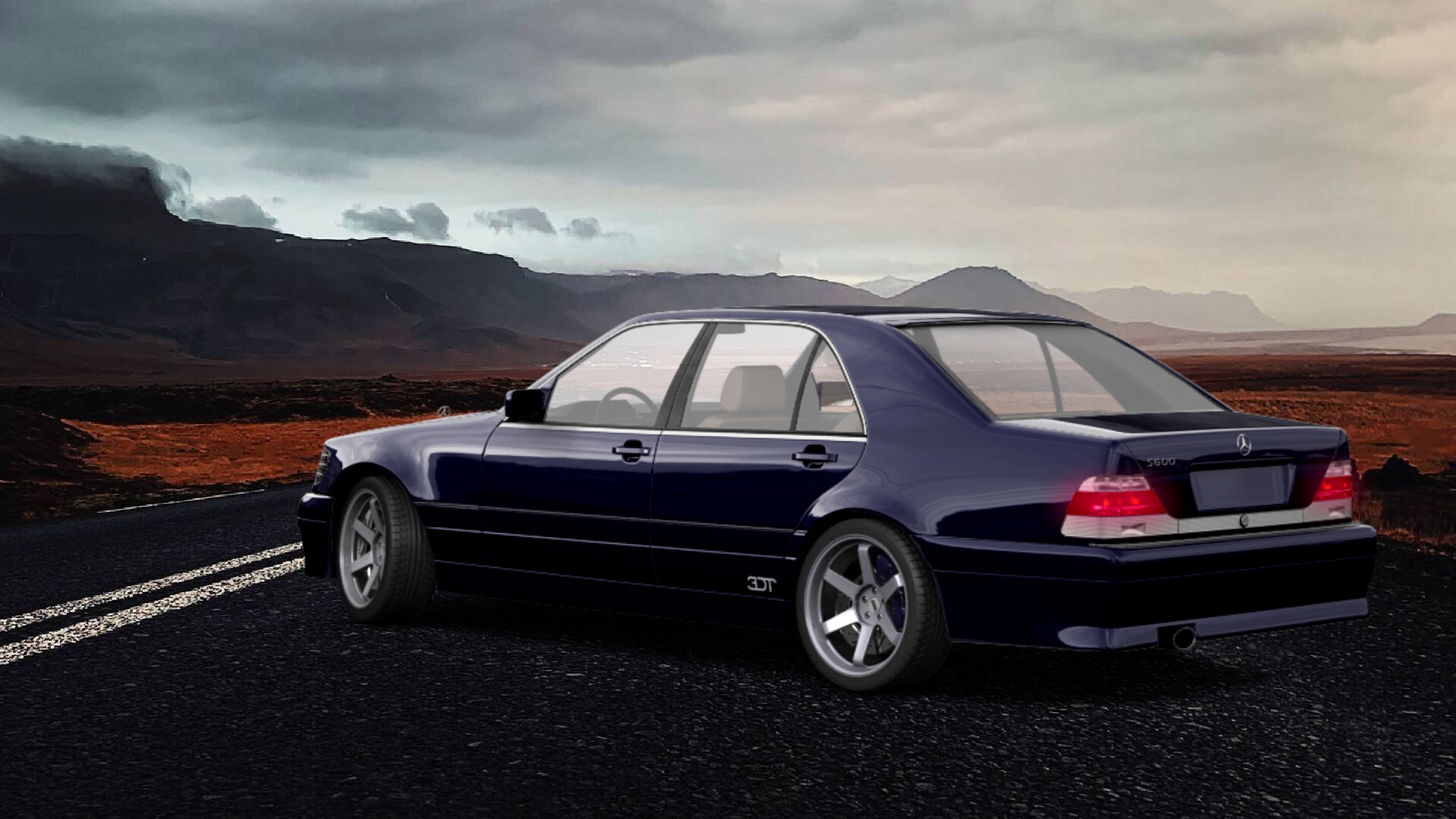 Mercedes S Class Sedan 1992