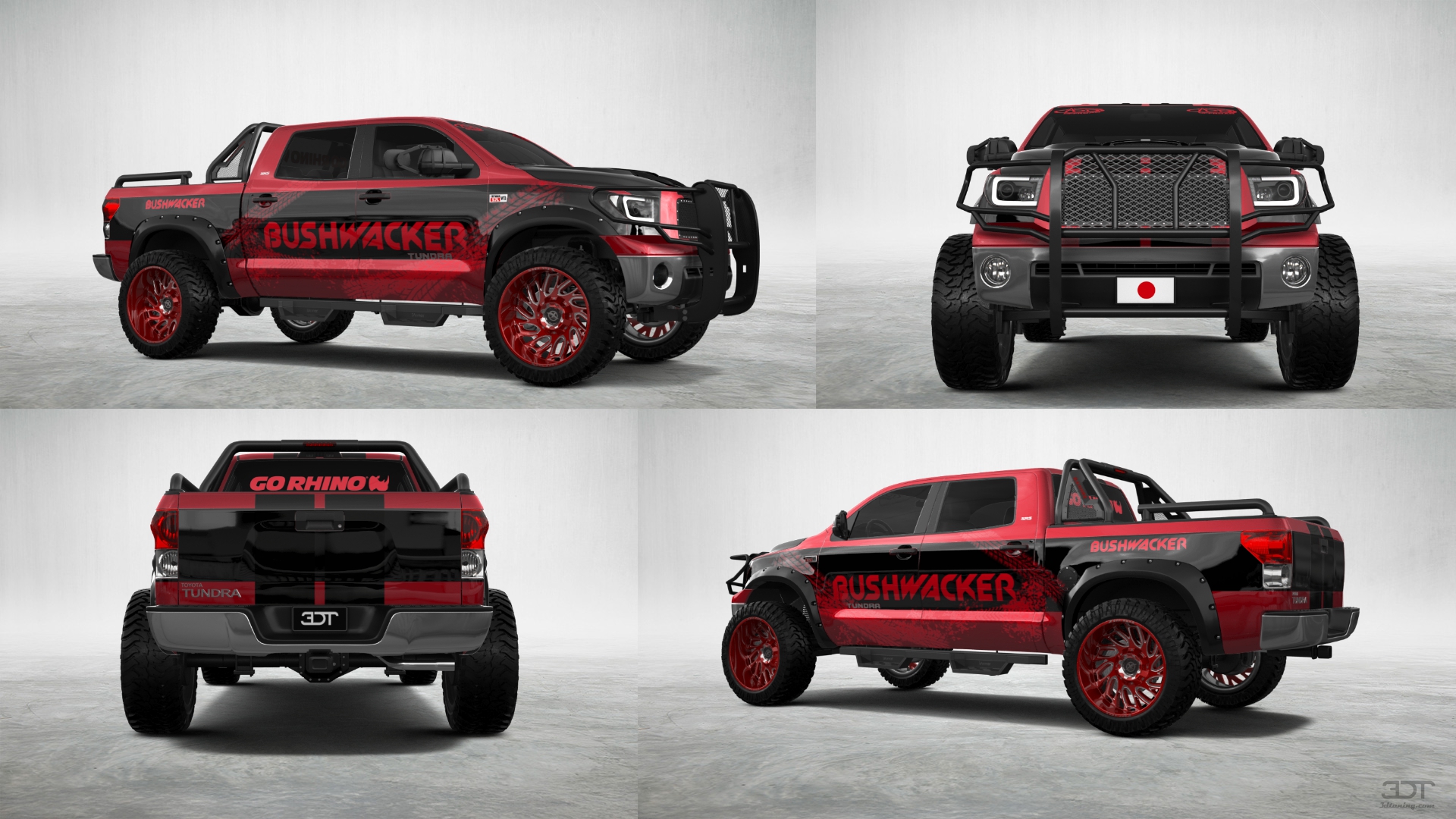 Toyota Tundra 5.5 ft box 4 Door pickup truck 2007 tuning