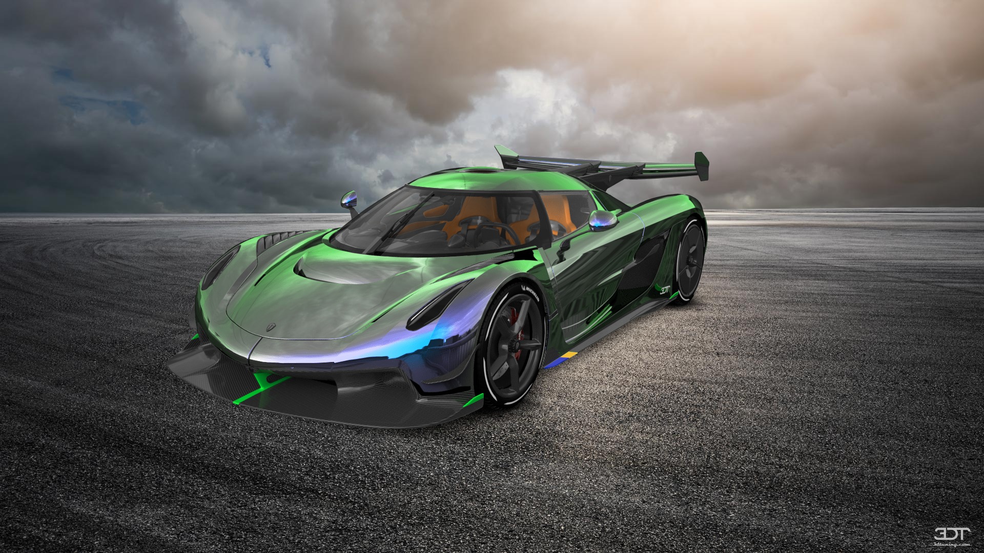 Koenigsegg Jesko 2 door targa top 2020