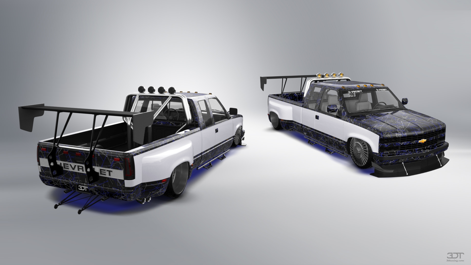 Chevrolet K3500 Extended Cab Pickup Truck 1988