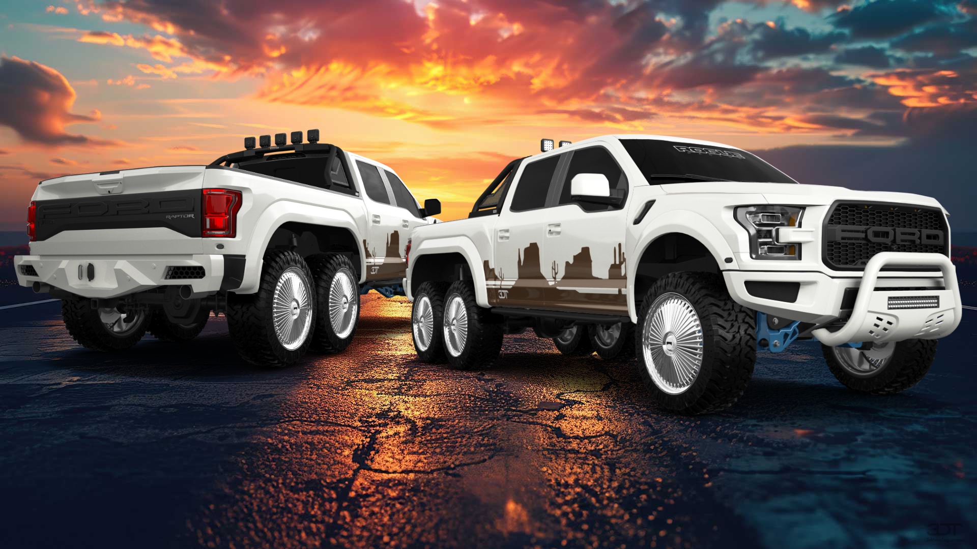 Ford Hennessey VelociRaptor 6x6 Truck 2017