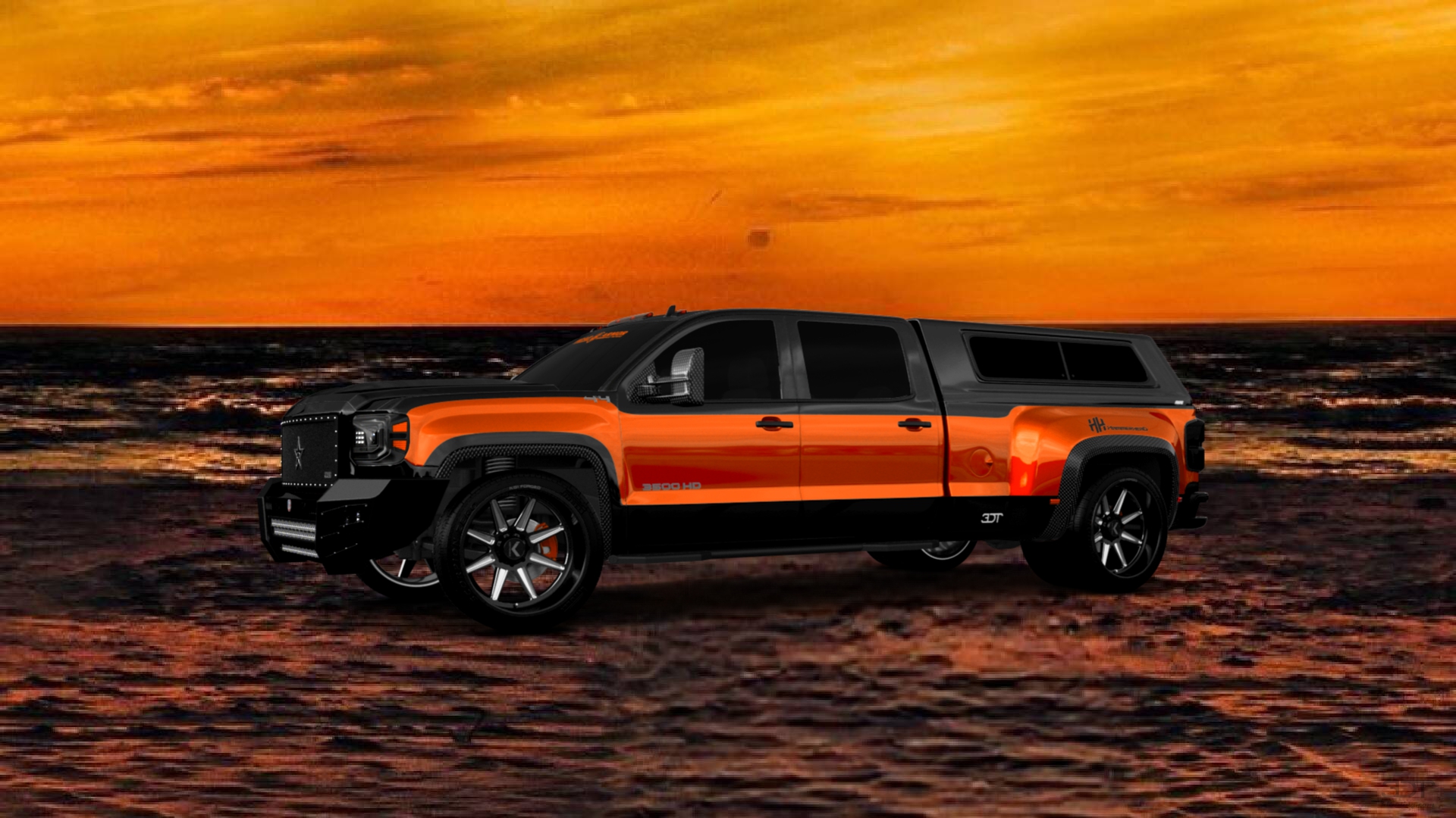 GMC Sierra 3500 HD Crew Cab 4 Door pickup truck 2015 Images