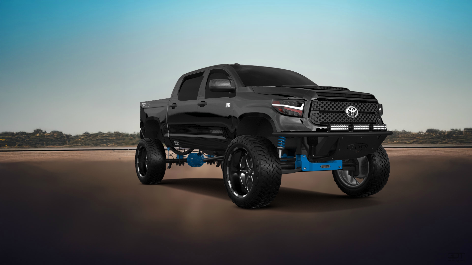 Toyota Tundra 4 Door pickup truck 2018 tuning