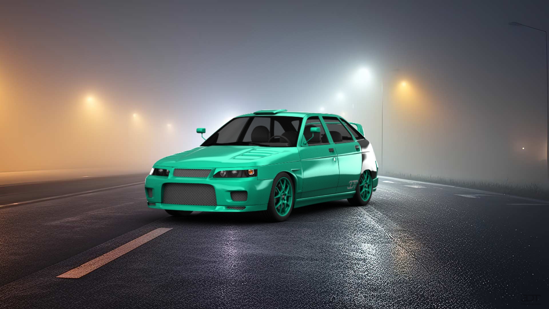 Lada 2112 5 Door Hatchback 2000 tuning