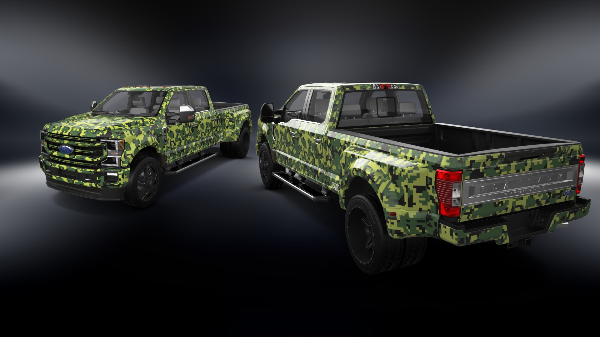 Ford F-350 DRW 4 Door pickup truck 2021 tuning