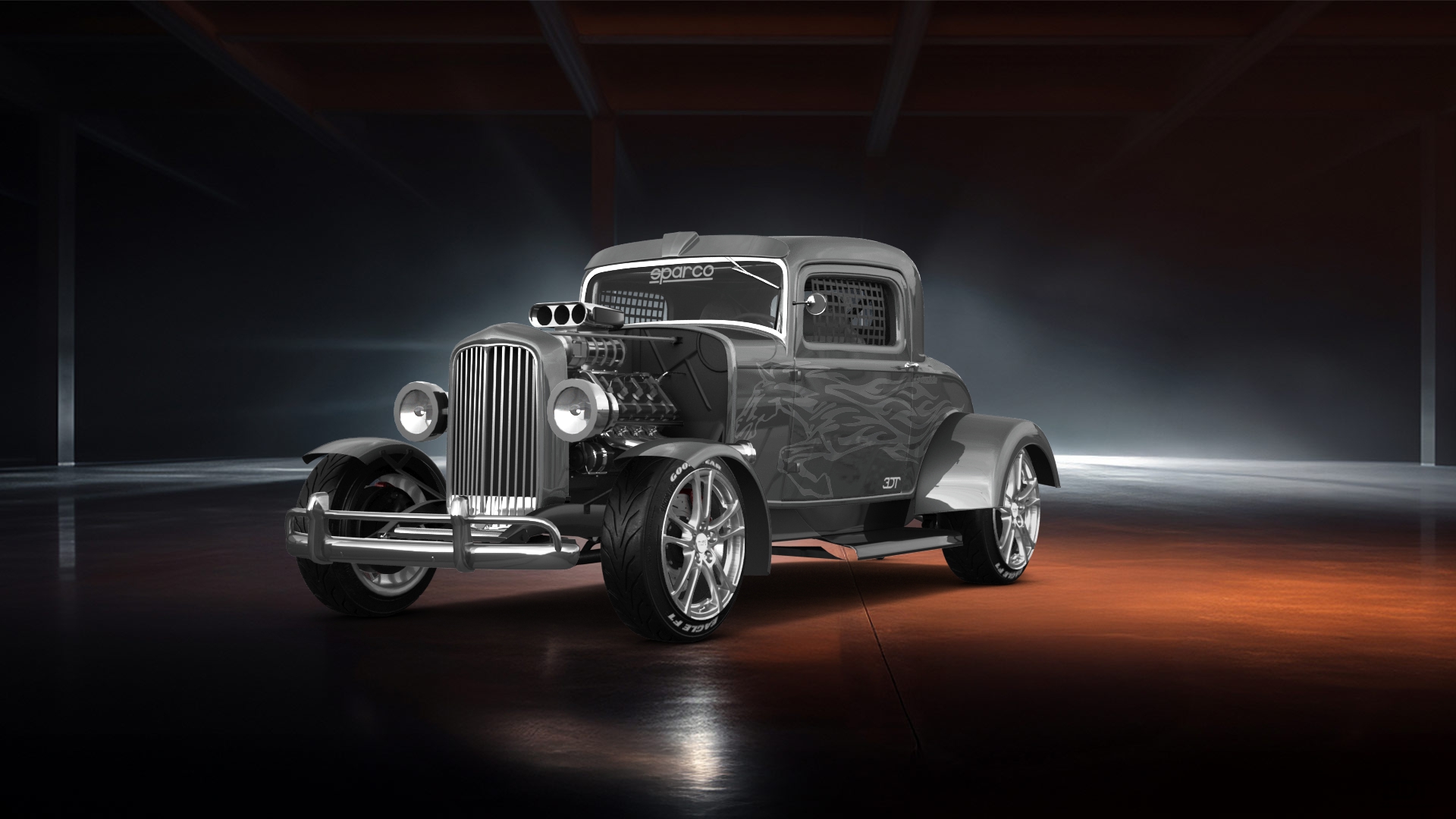Ford Model B Deluxe 2 Door Coupe 1932 tuning