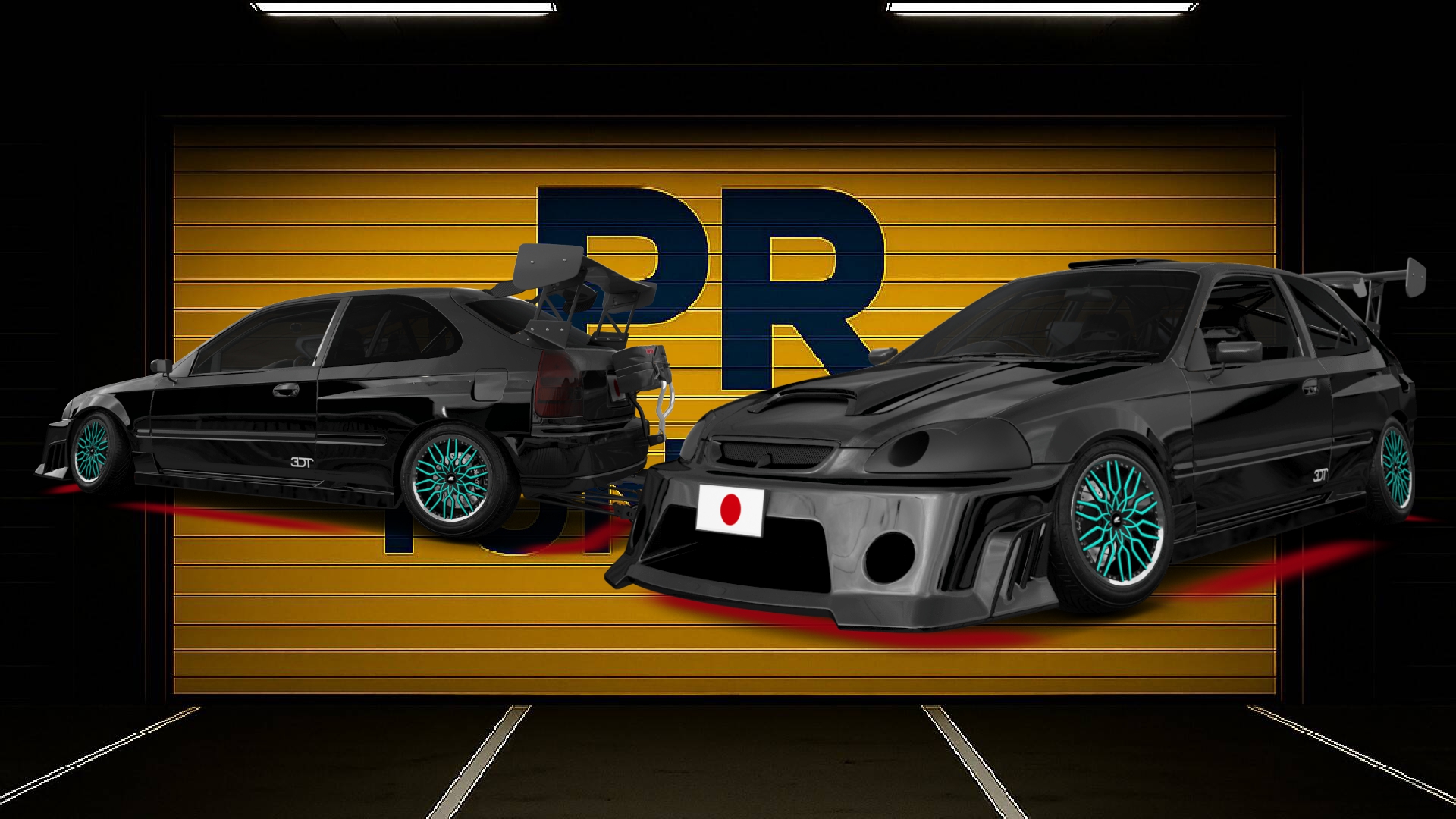 Honda Civic 3 Door Hatchback 1997 tuning