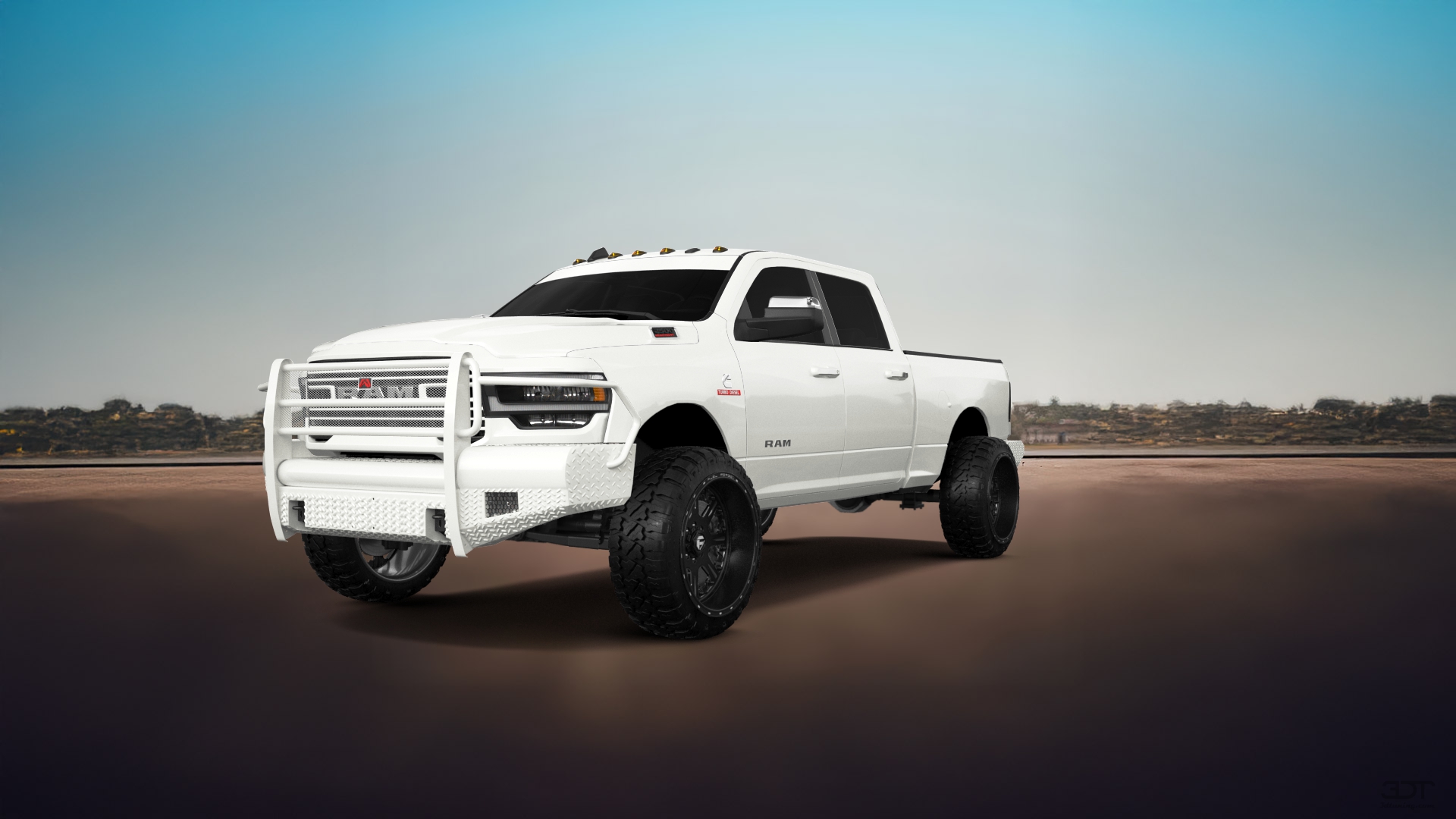 Dodge Ram 2500 4 Door pickup truck 2020 tuning