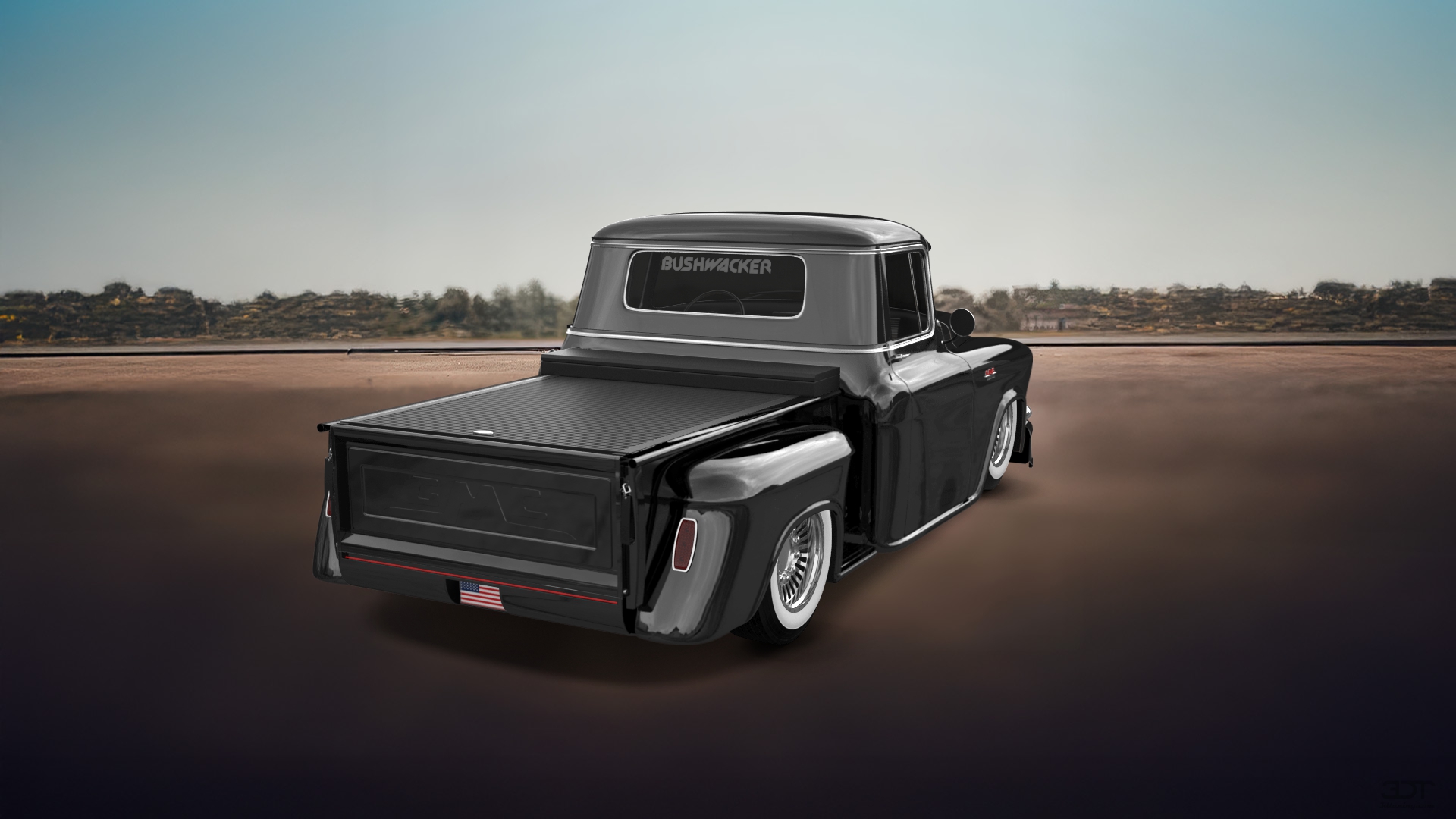 GMC 100 Stepside 2 Door pickup truck 1957 tuning