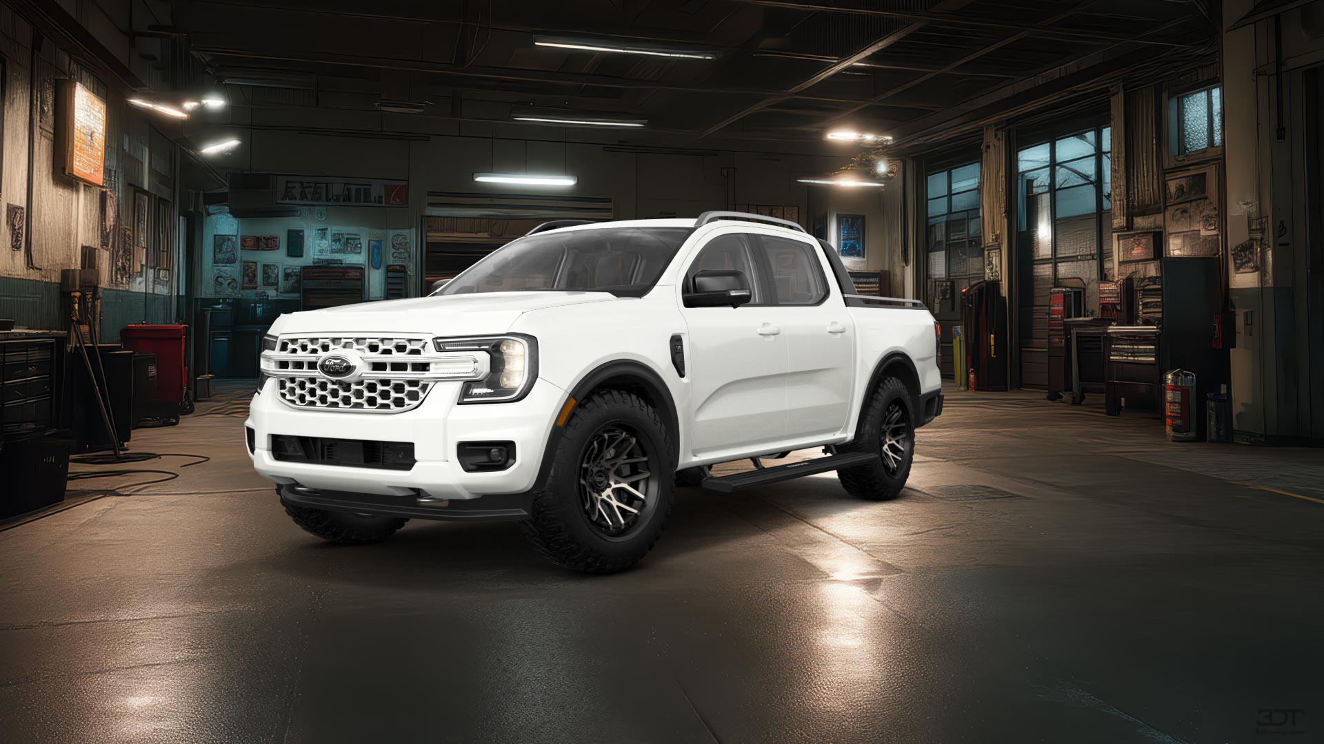 Ford Ranger 4 Door pickup truck 2022 tuning