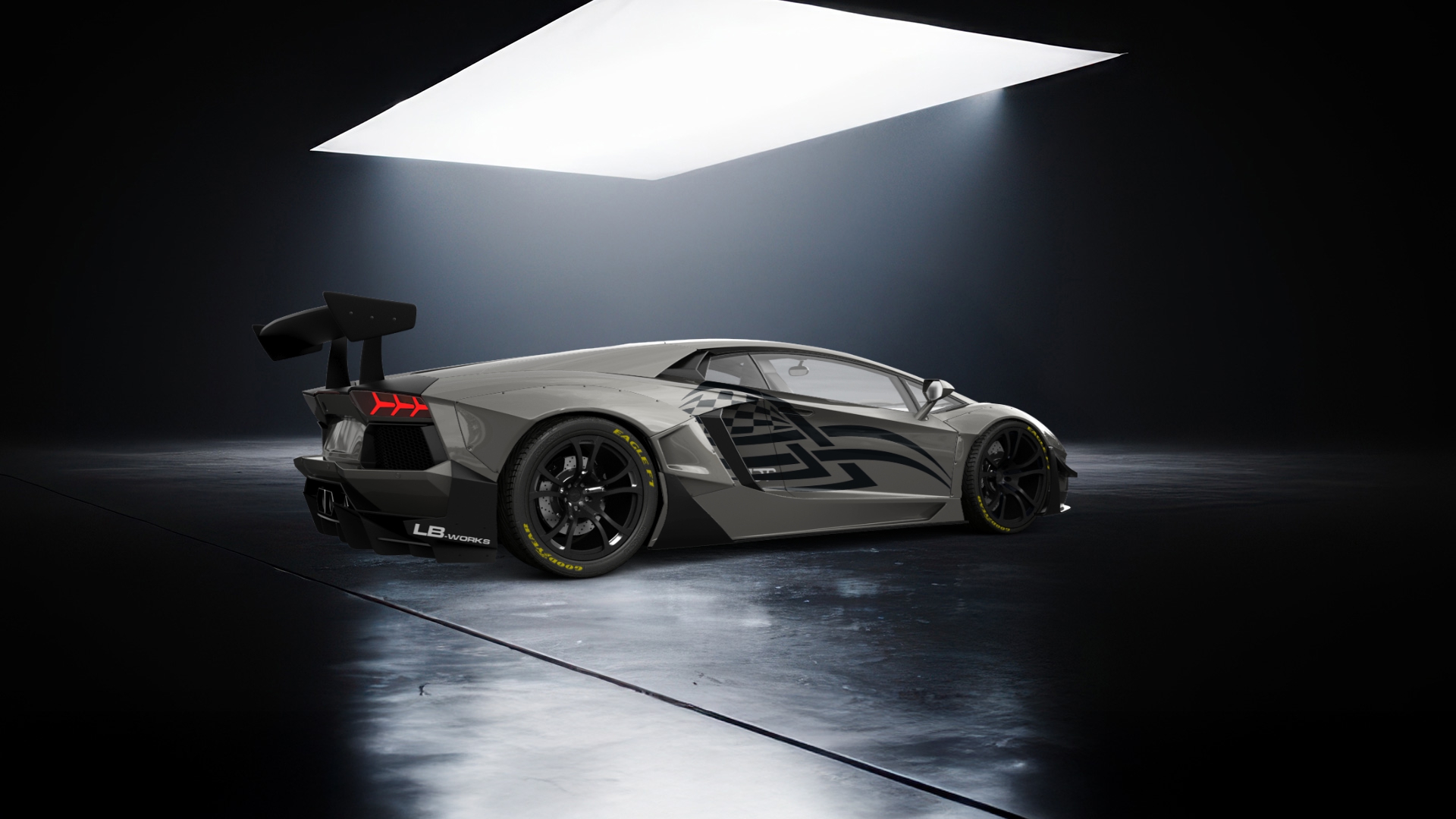 Lamborghini Aventador 2 Door Coupe 2012 tuning