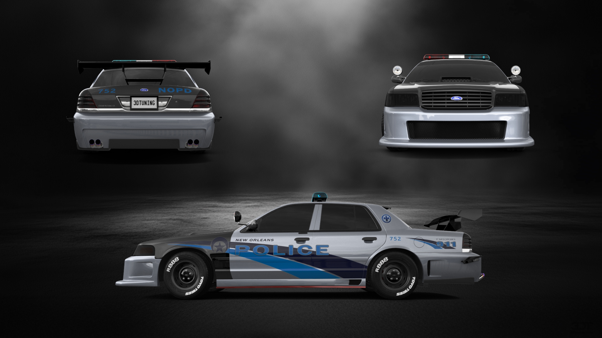 Ford Crown Victoria Sedan 2007 tuning
