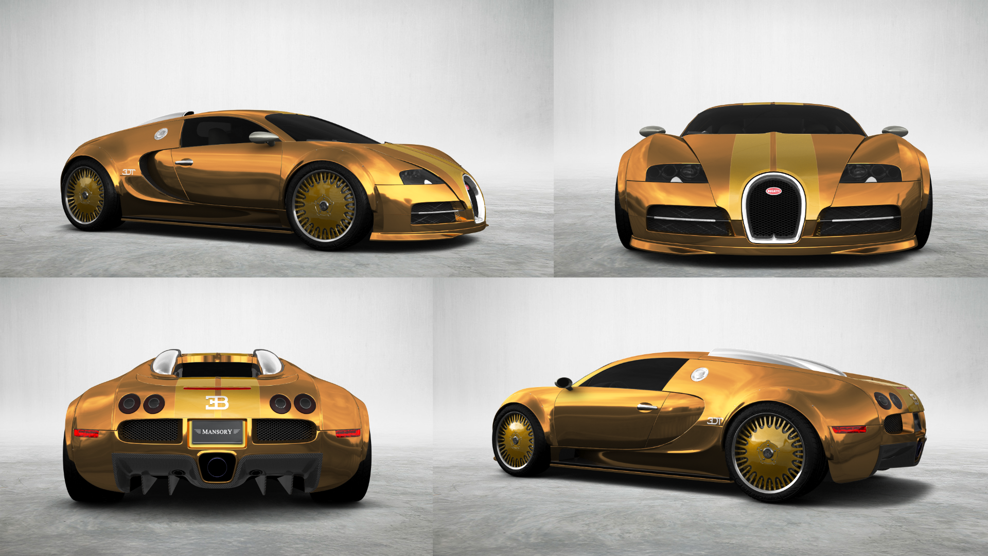 Bugatti Veyron 2 Door Coupe 2005 tuning