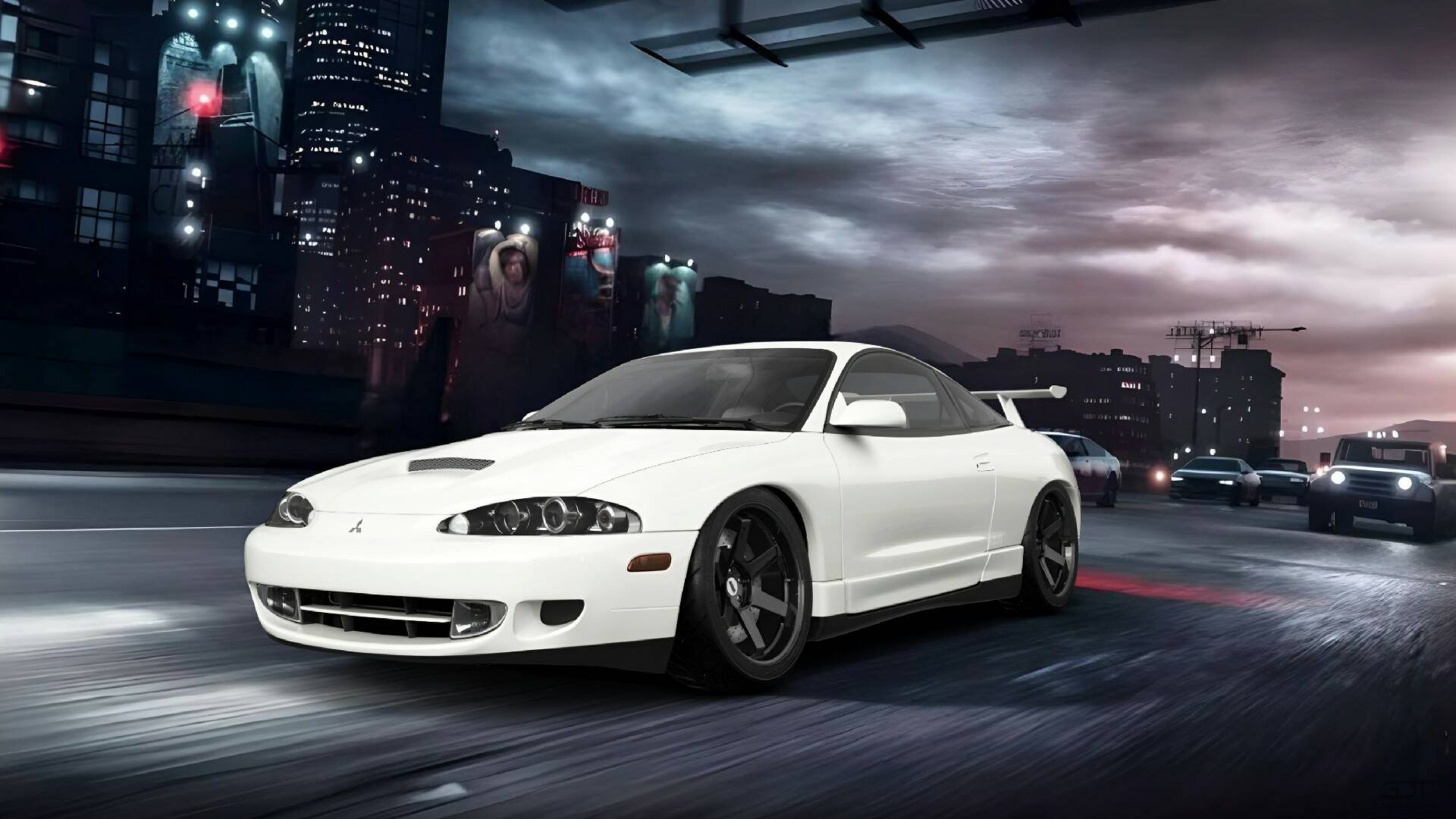 Mitsubishi Eclipse GSX Coupe 1995 Изображения