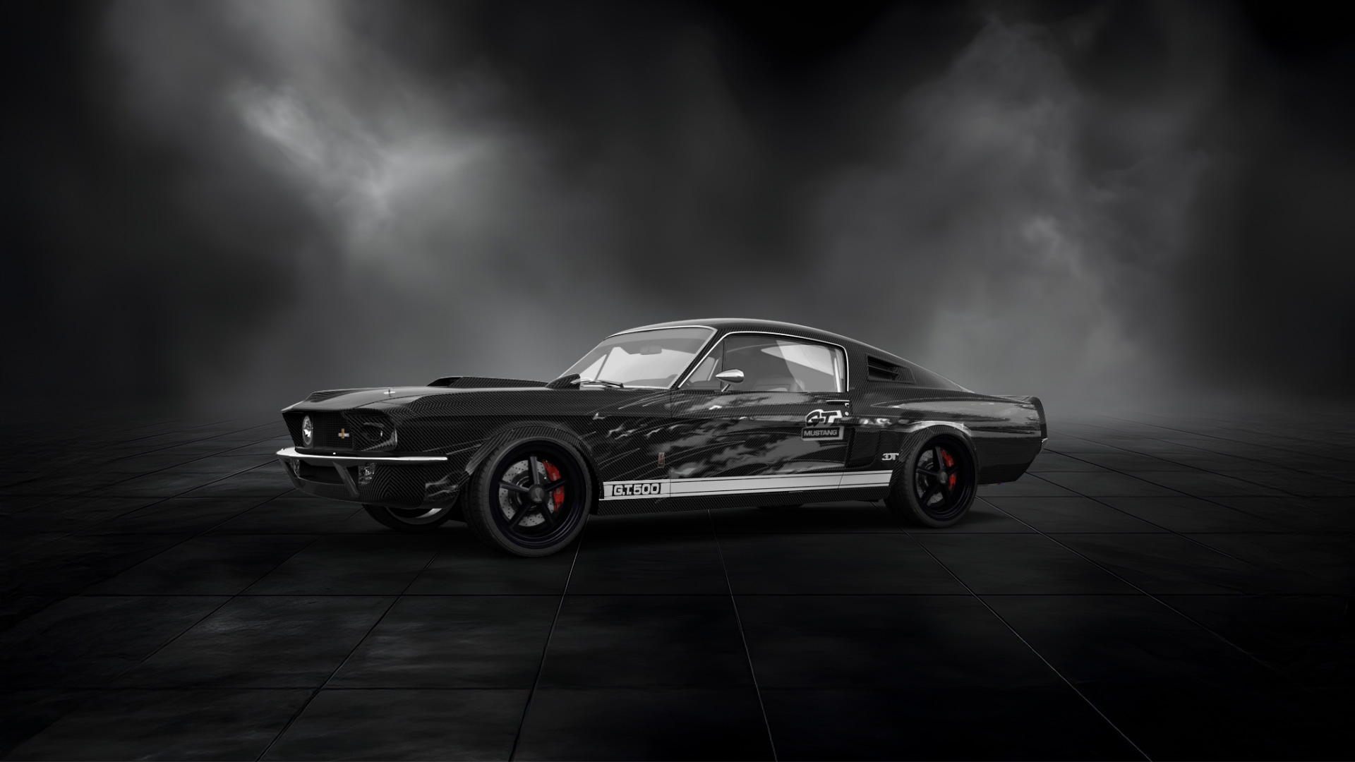 Mustang GT500 2 Door Coupe 1968 tuning