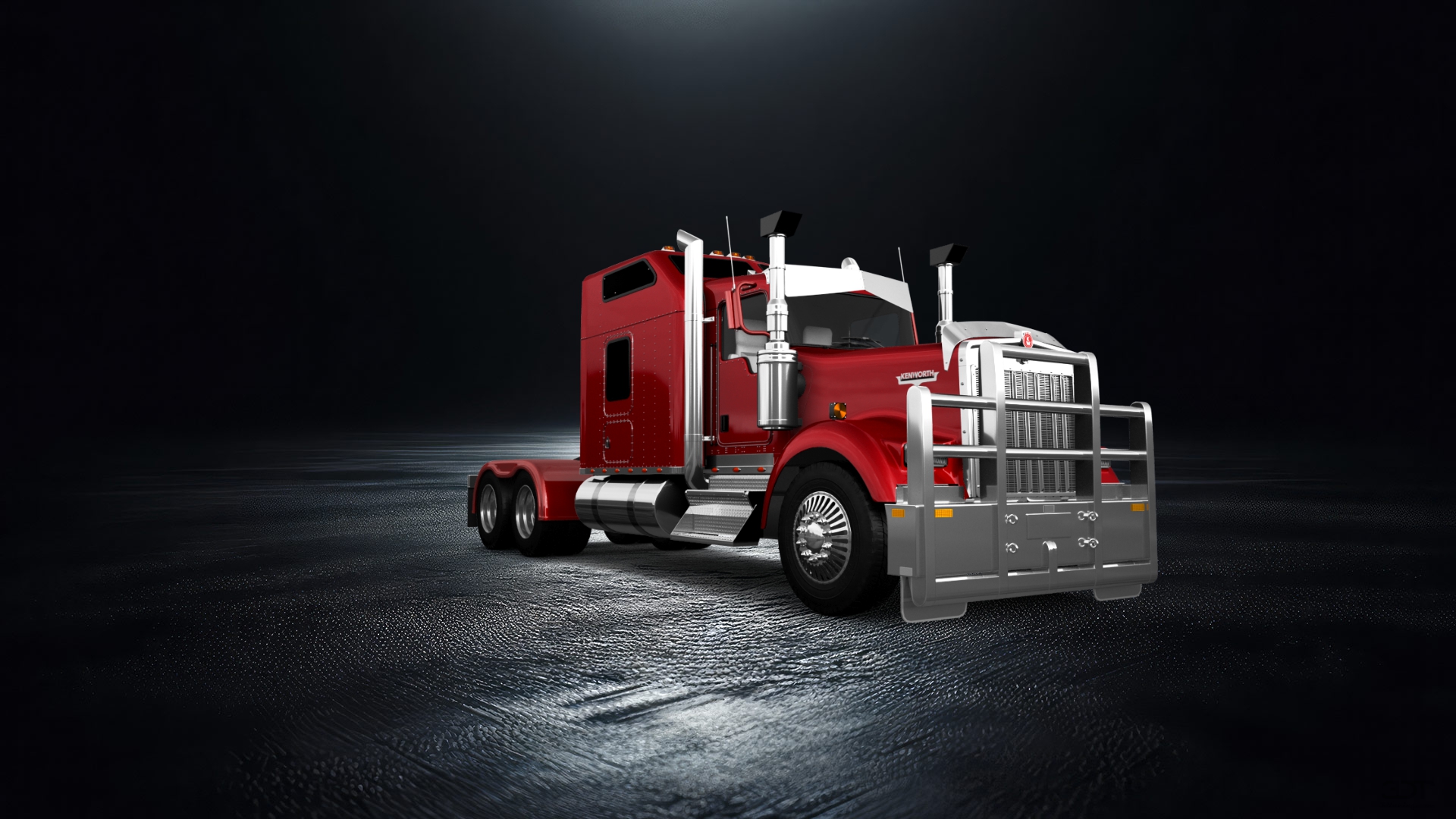 Kenworth W900 Sleeper Cab Truck 2015