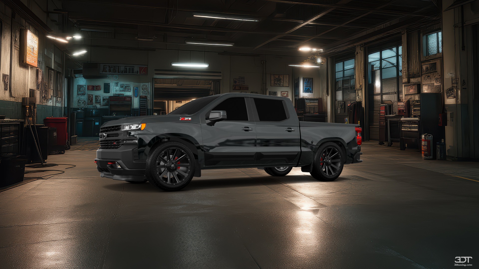 Chevrolet Silverado 1500 4 Door pickup truck 2019 tuning