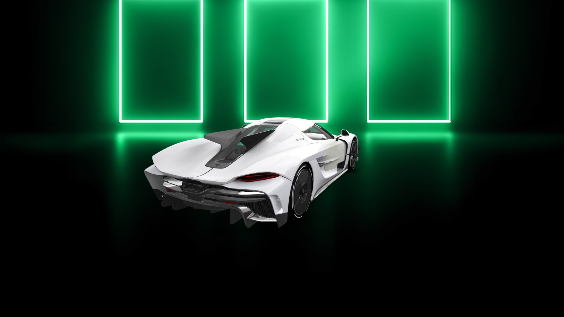 Koenigsegg Jesko 2 door targa top 2020 tuning