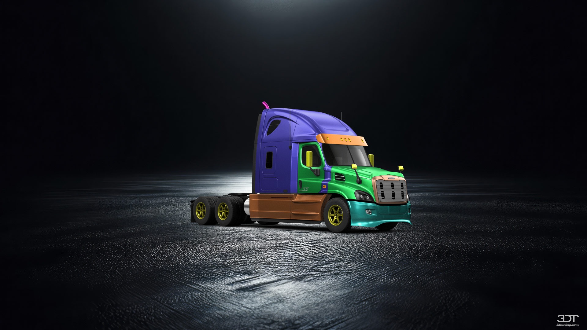 Freightliner Cascadia Truck 2011 tuning