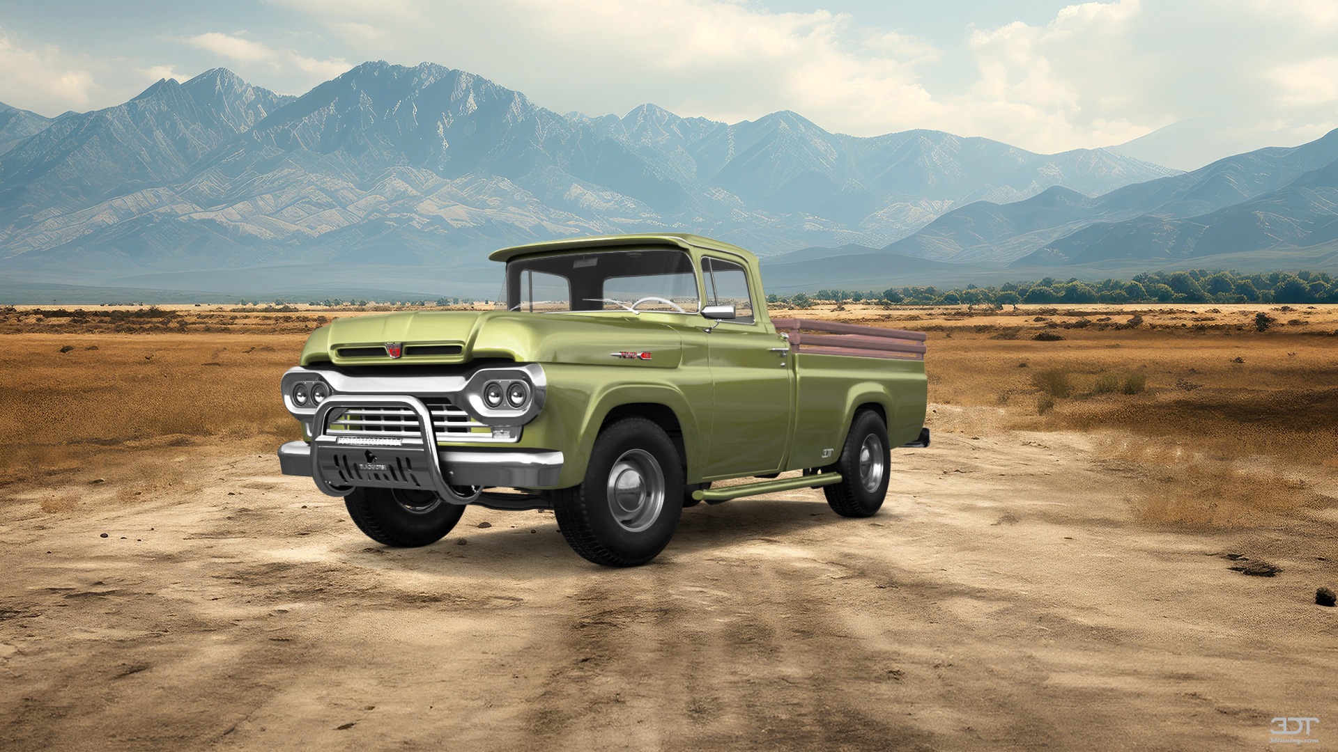Ford F-100 2 Door pickup truck 1960