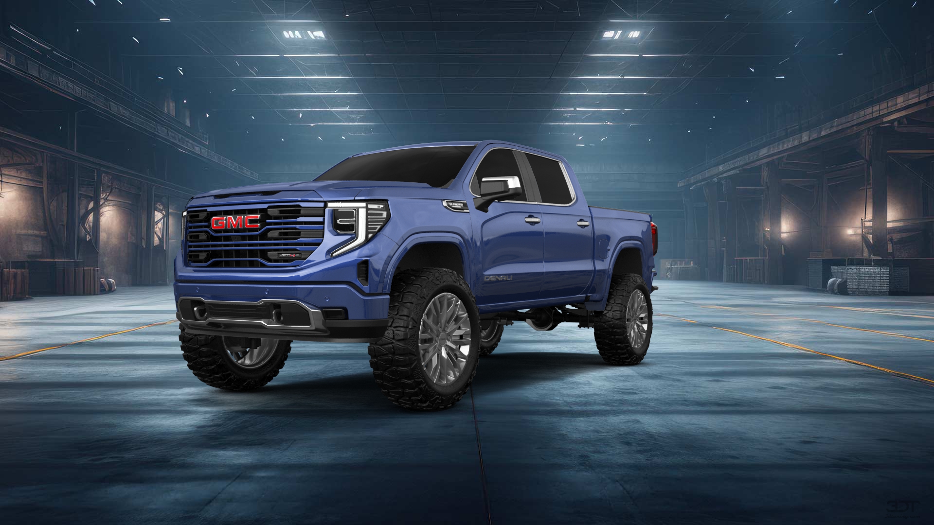 GMC Sierra 1500 Crew Cab 5.8 ft box 4 Door pickup truck 2023 tuning