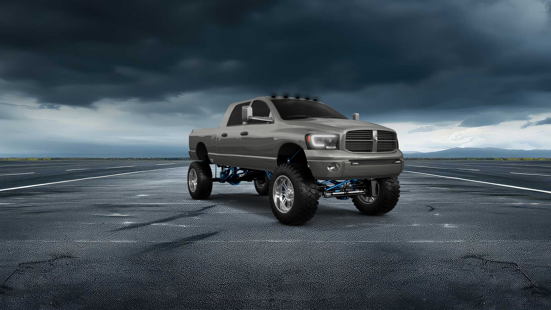 Dodge Ram 2500 4 Door pickup truck 2007 tuning