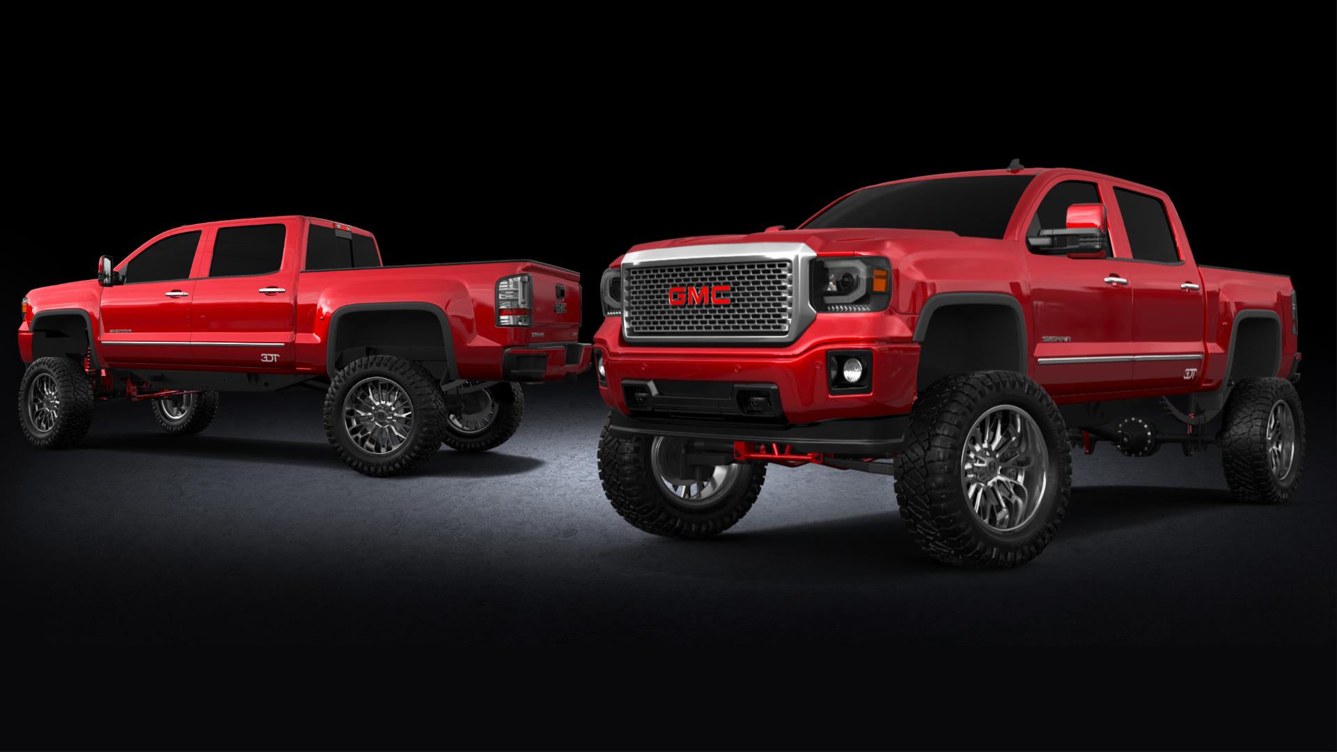 Tuning GMC Sierra 4 Door pickup truck 2014