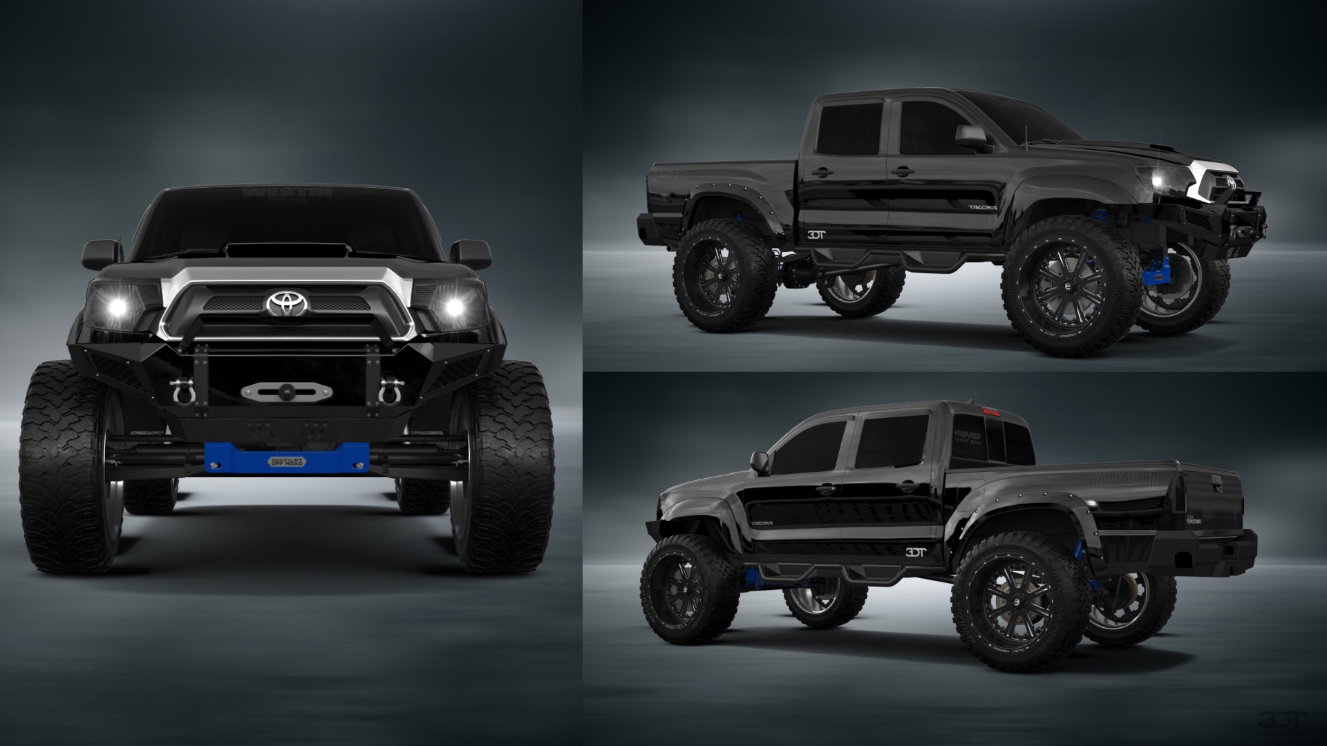 Toyota Tacoma Crew Cab 5.1 ft box 4 Door pickup truck 2012 tuning