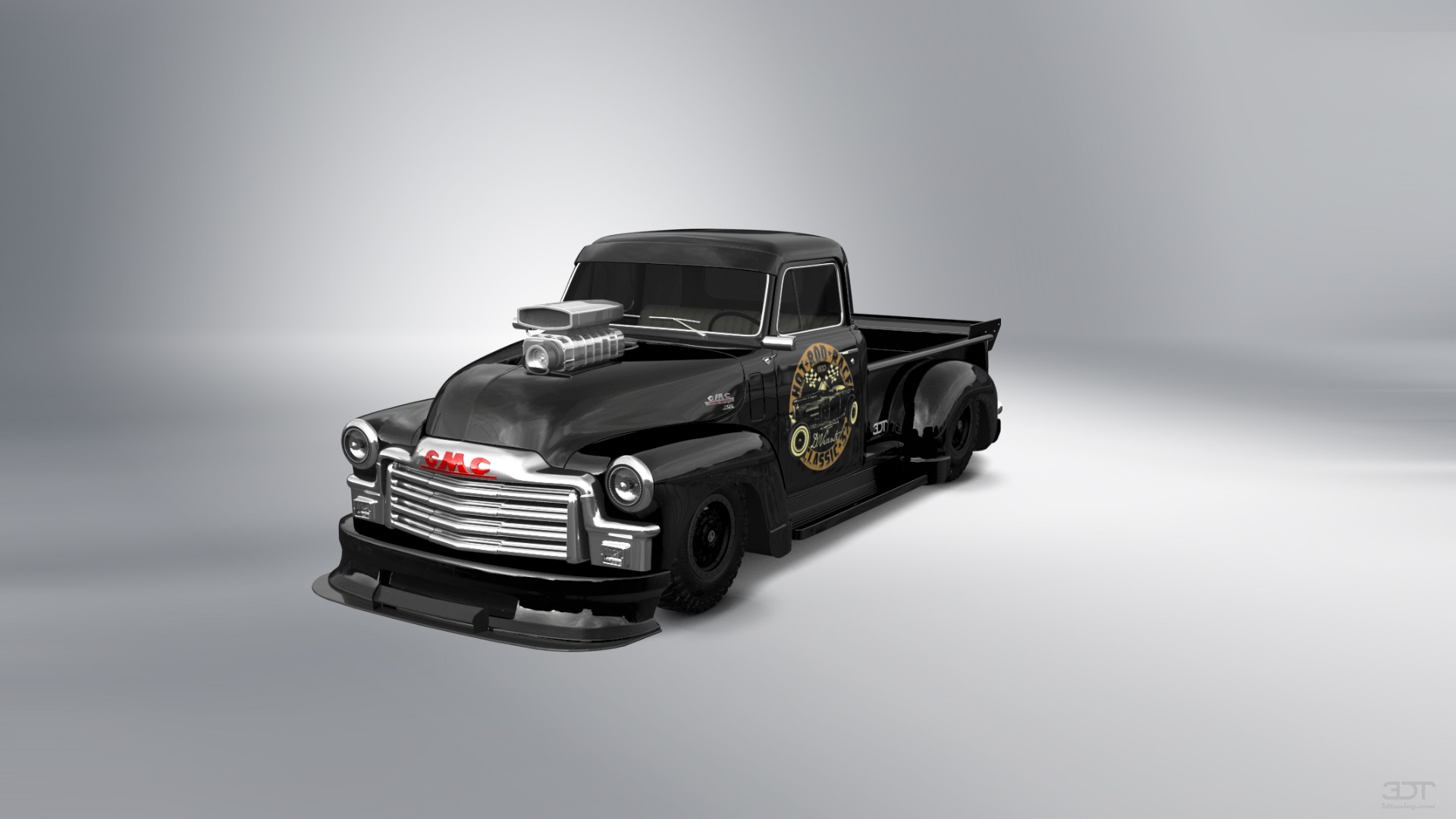 GMC 100 Stepside 2 Door pickup truck 1954 tuning