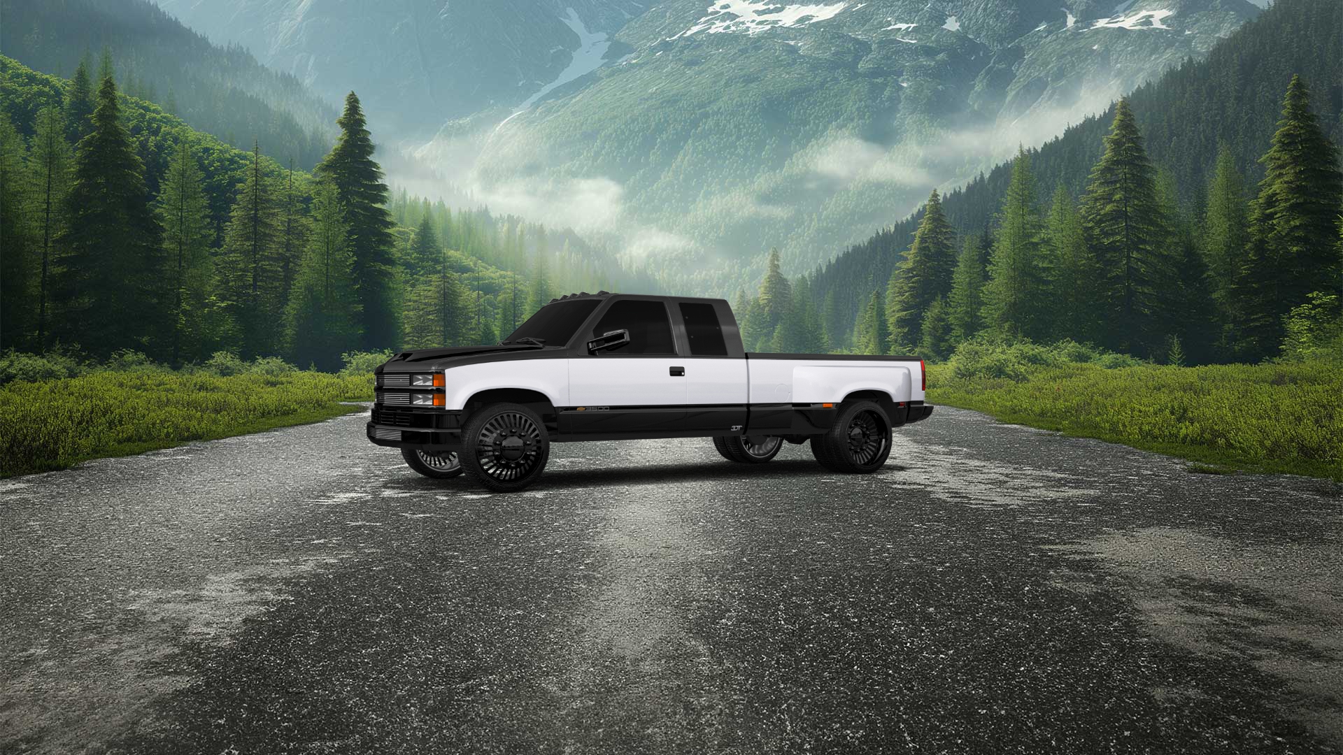 Chevrolet K3500 Extended Cab Pickup Truck 1988 tuning