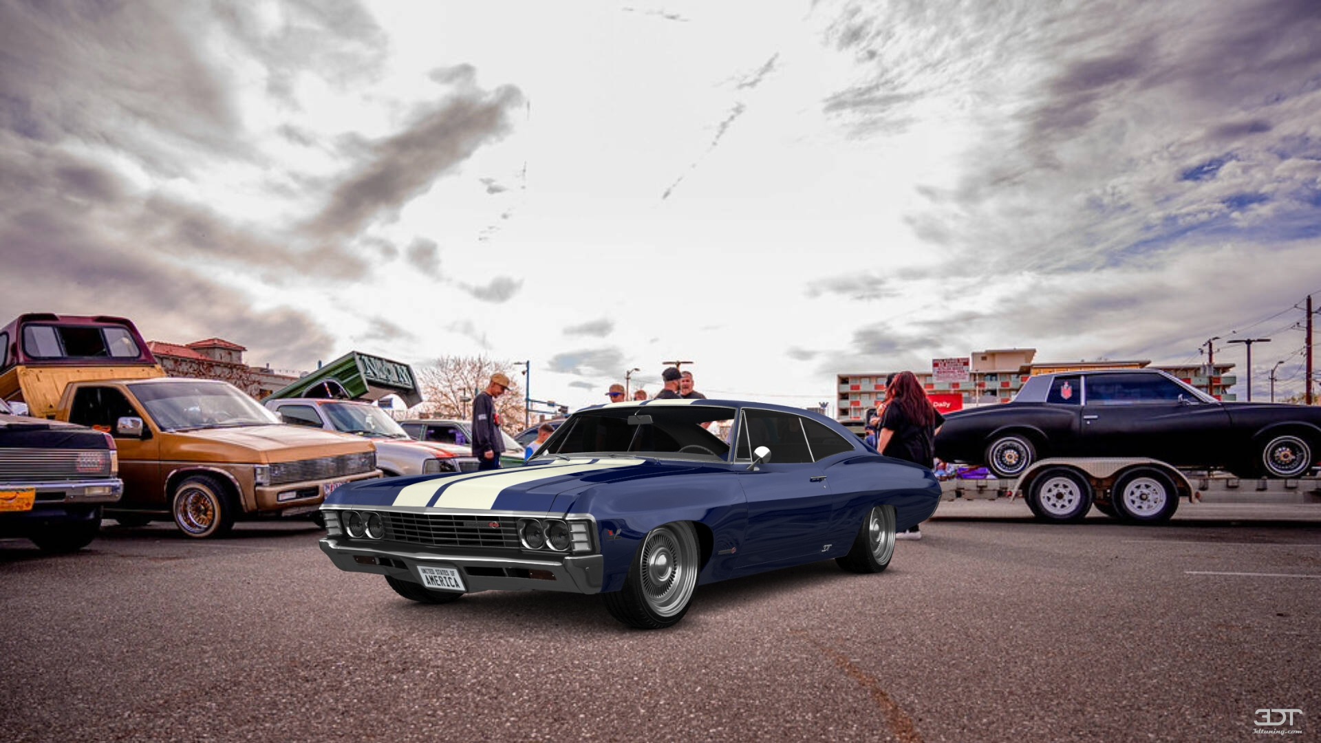 Tuning Chevrolet Impala SS 2 Door Coupe 1965
