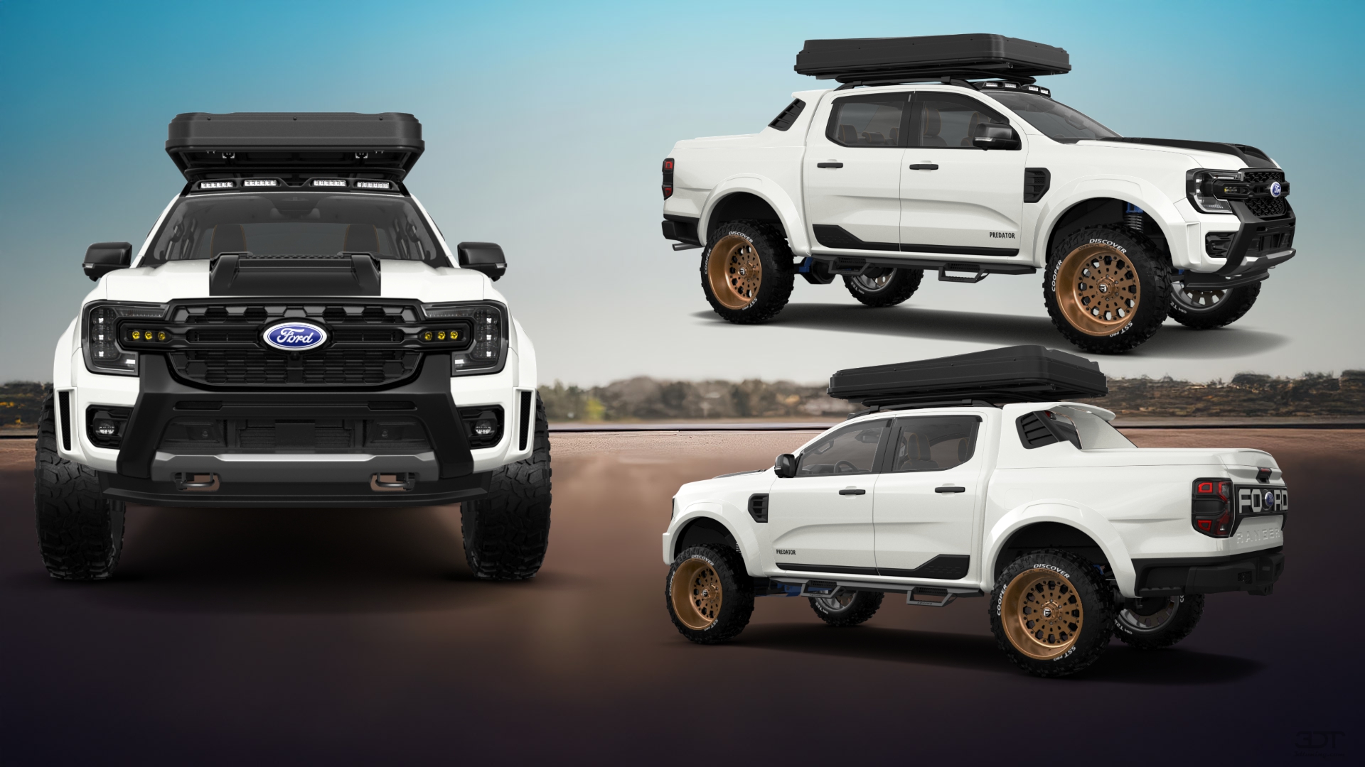 Ford Ranger 4 Door pickup truck 2022