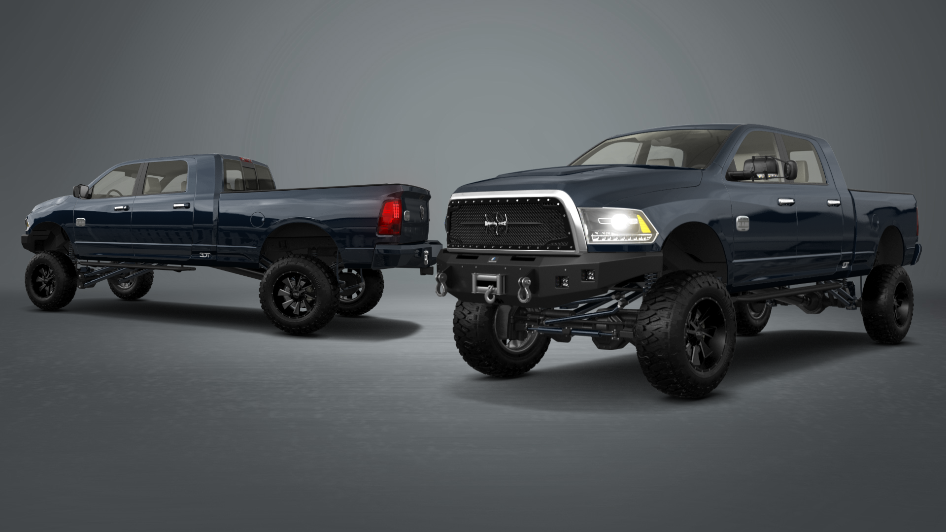Dodge Ram 2500 Mega Cab 6.4 ft box 4 Door pickup truck 2010 tuning