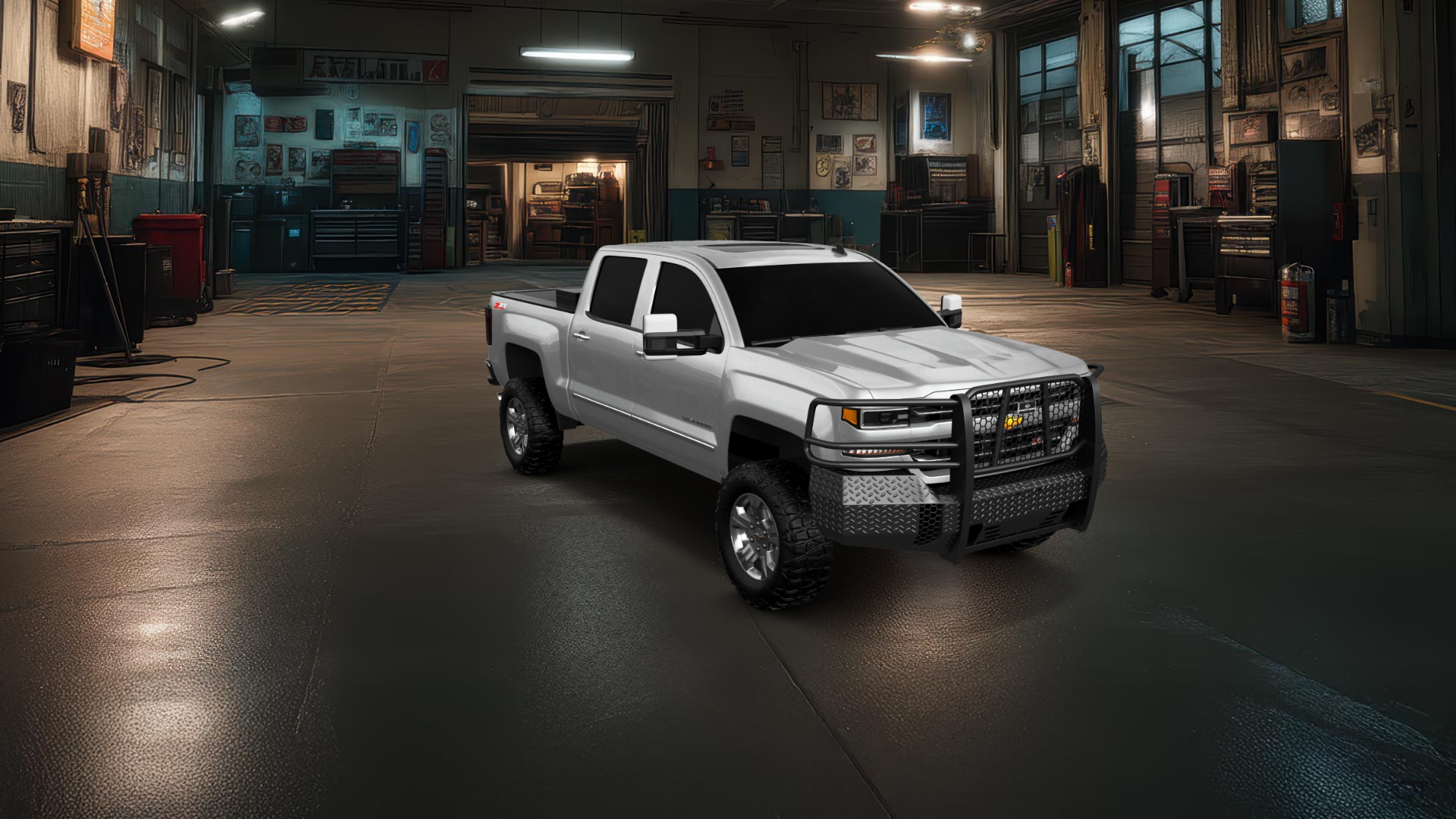 Chevrolet Silverado 1500 4 Door pickup truck 2016 tuning