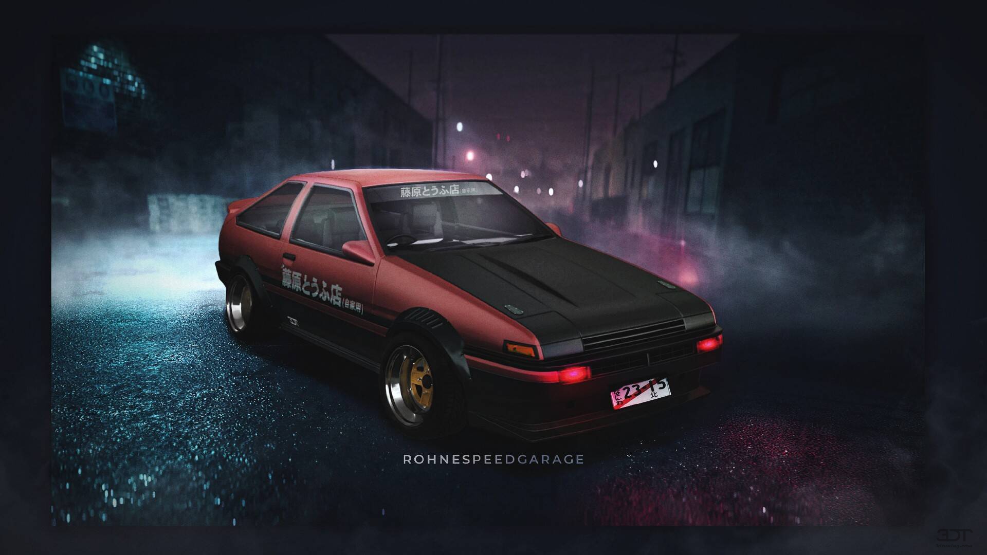 Toyota AE86 3 Door Hatchback 1985