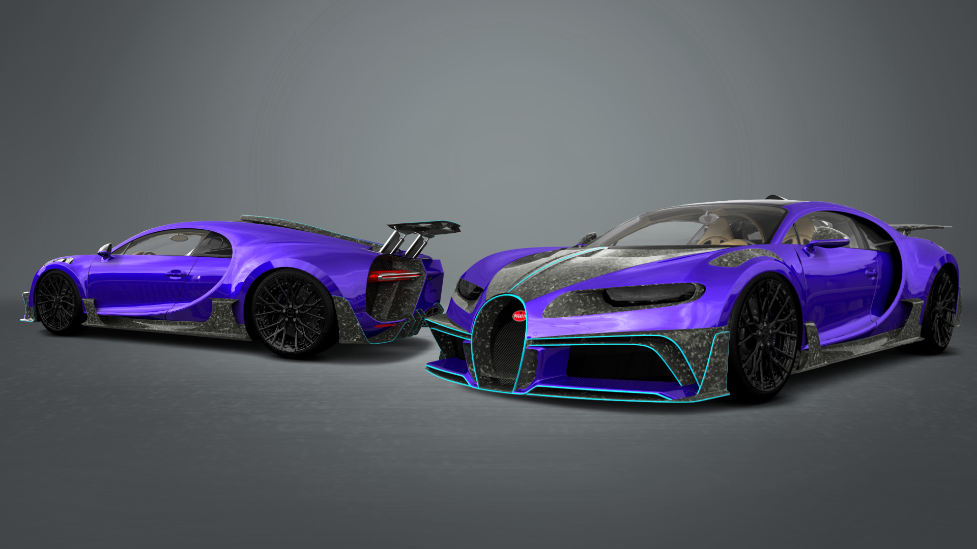 Bugatti Chiron 2 Door Coupe 2016 tuning