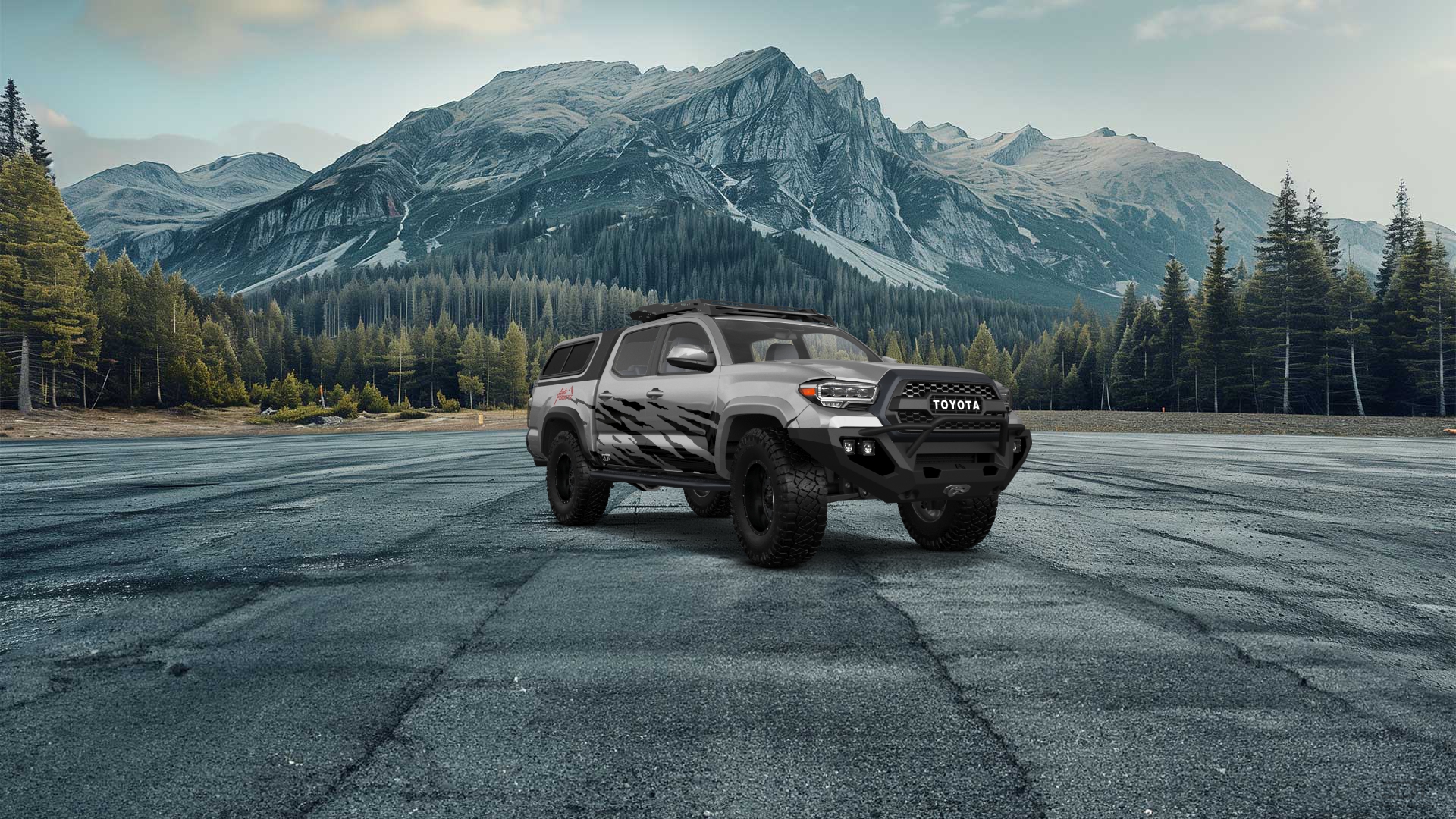 Toyota Tacoma 4 Door pickup truck 2018 tuning