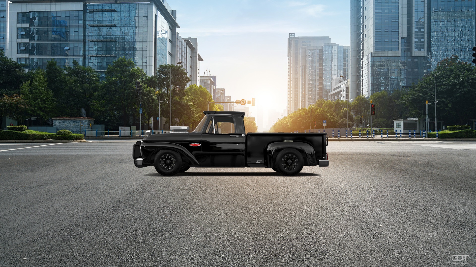 Ford F-100 Flareside 2 Door pickup truck 1961 tuning