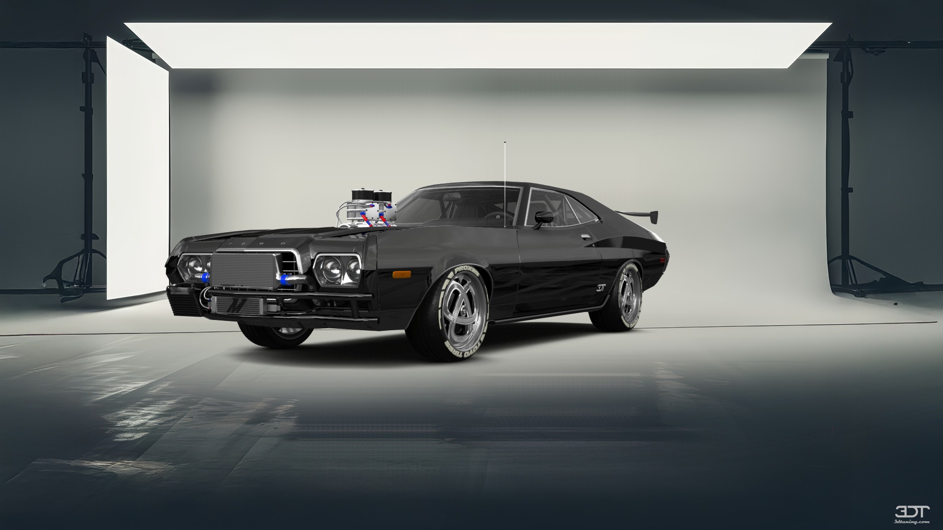 Tuning Ford Gran Torino Sport 2 Door Hardtop 1972