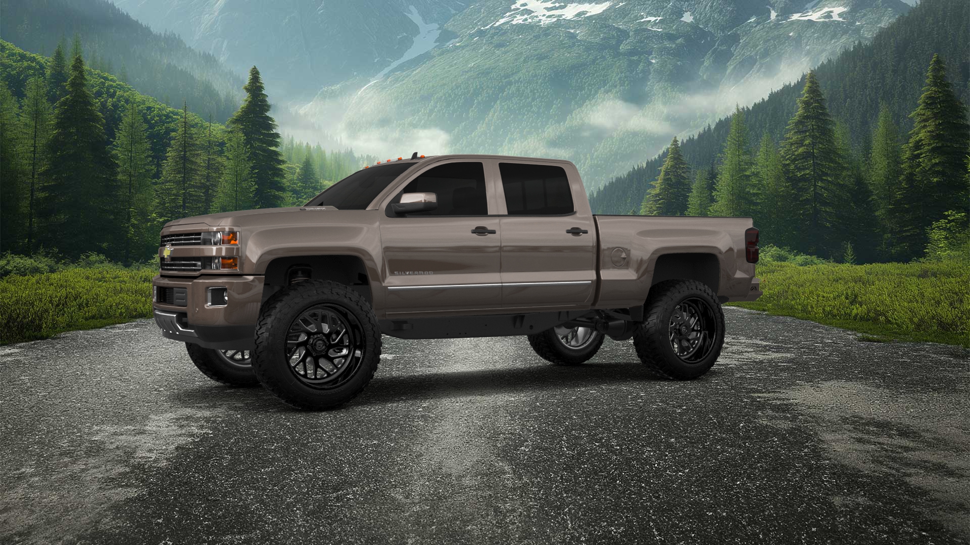 Chevrolet Silverado 2500 4 Door pickup truck 2015
