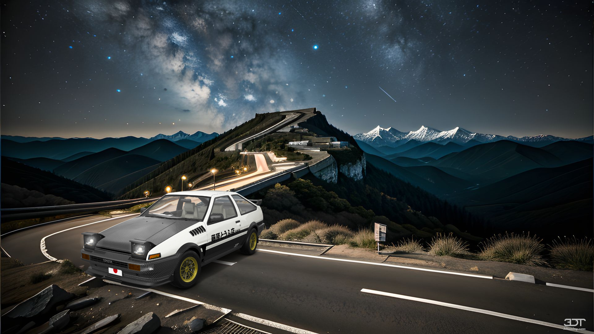 Toyota AE86 3 Door Hatchback 1985 Images
