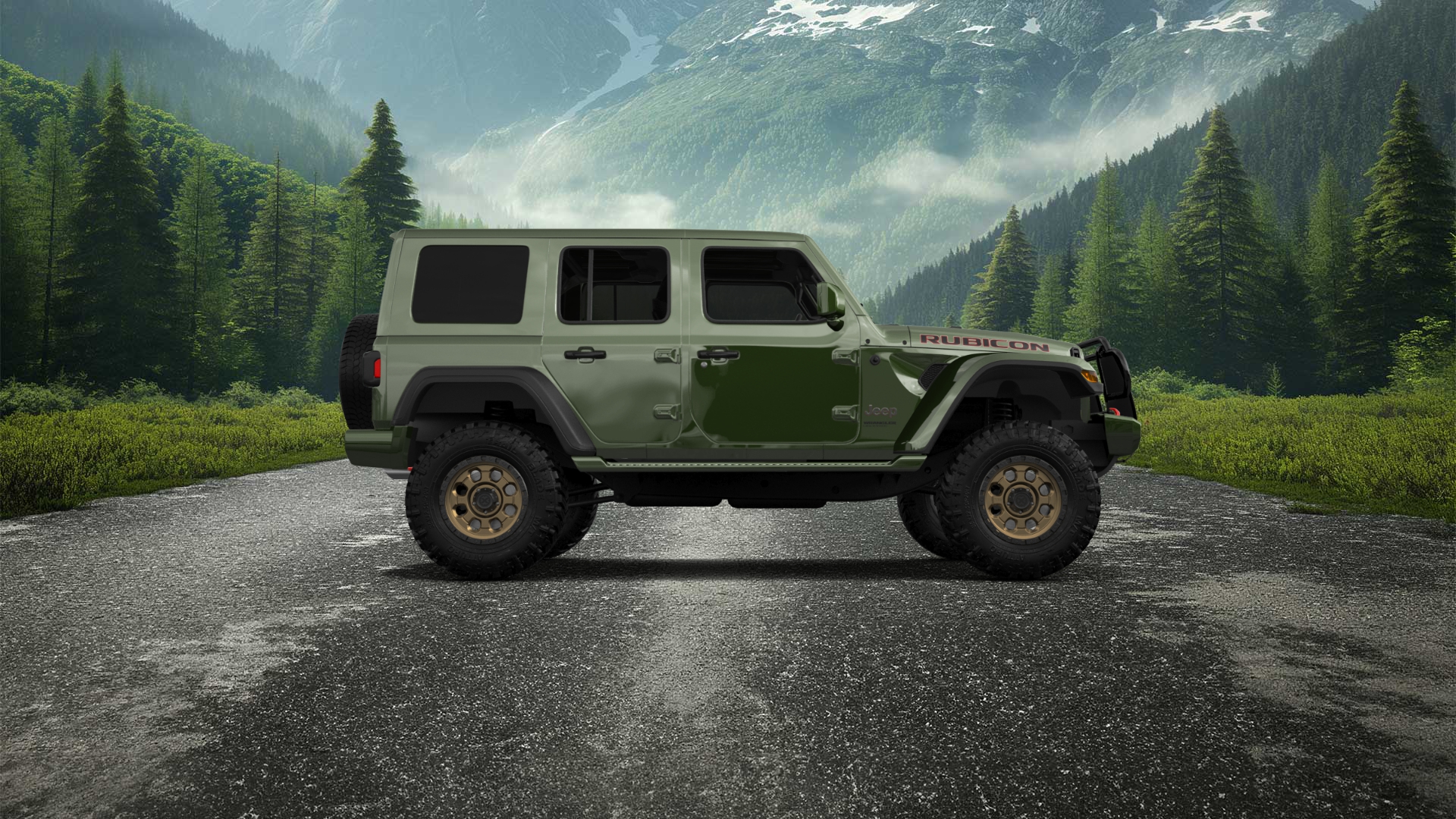 Jeep Wrangler Rubicon JL 4 Door SUV 2017