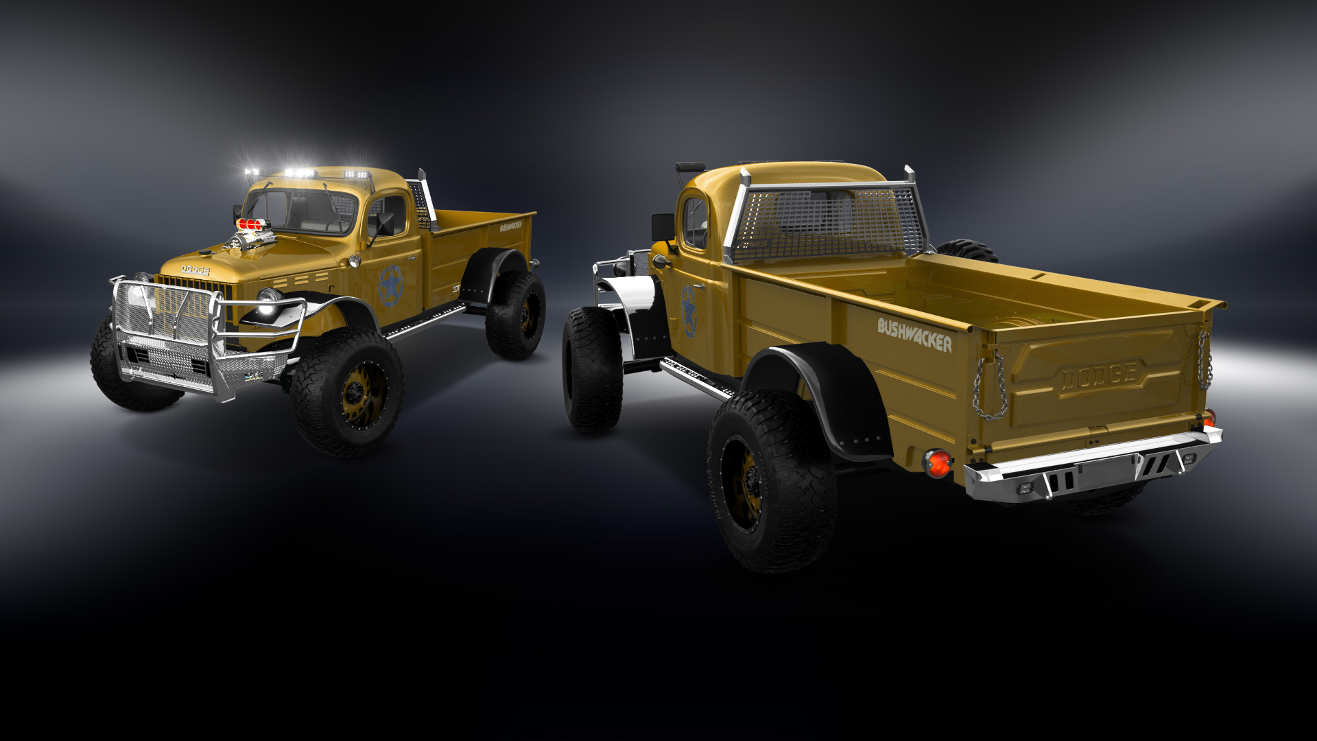 Dodge Power Wagon 2 Door pickup truck 1947