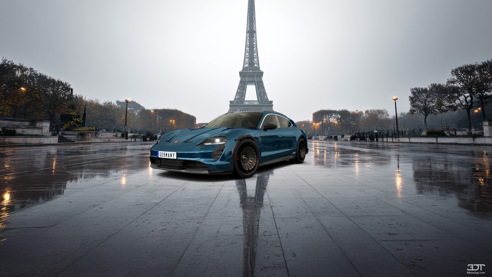 Porsche Taycan Sport Turismo Shooting Brake 2019 tuning