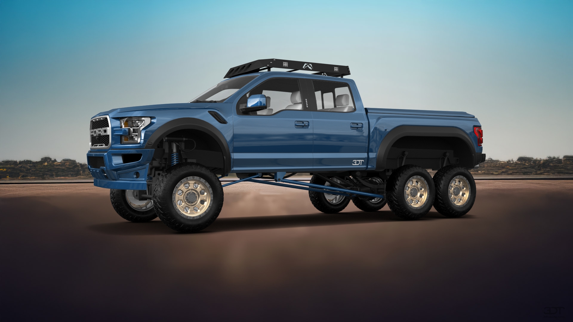 Ford Hennessey VelociRaptor 6x6 Truck 2017 tuning